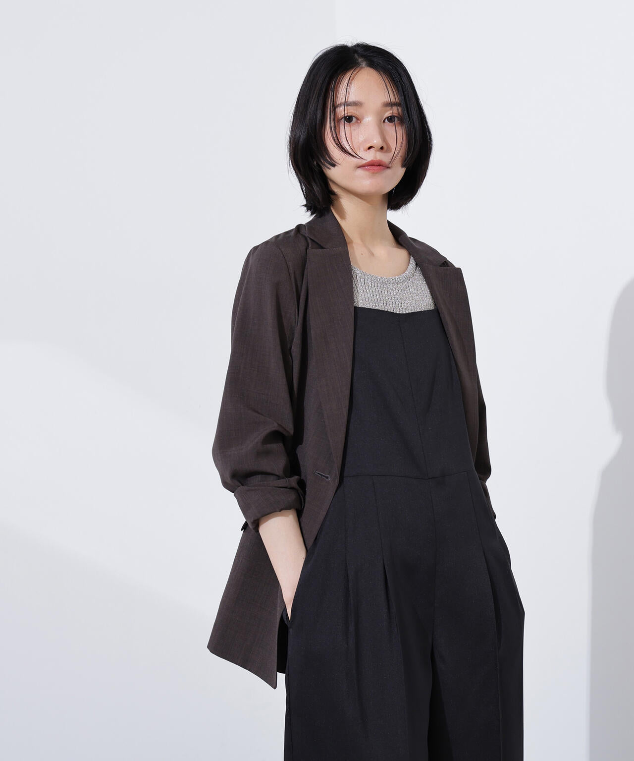 ライトテーラードダブルジャケット