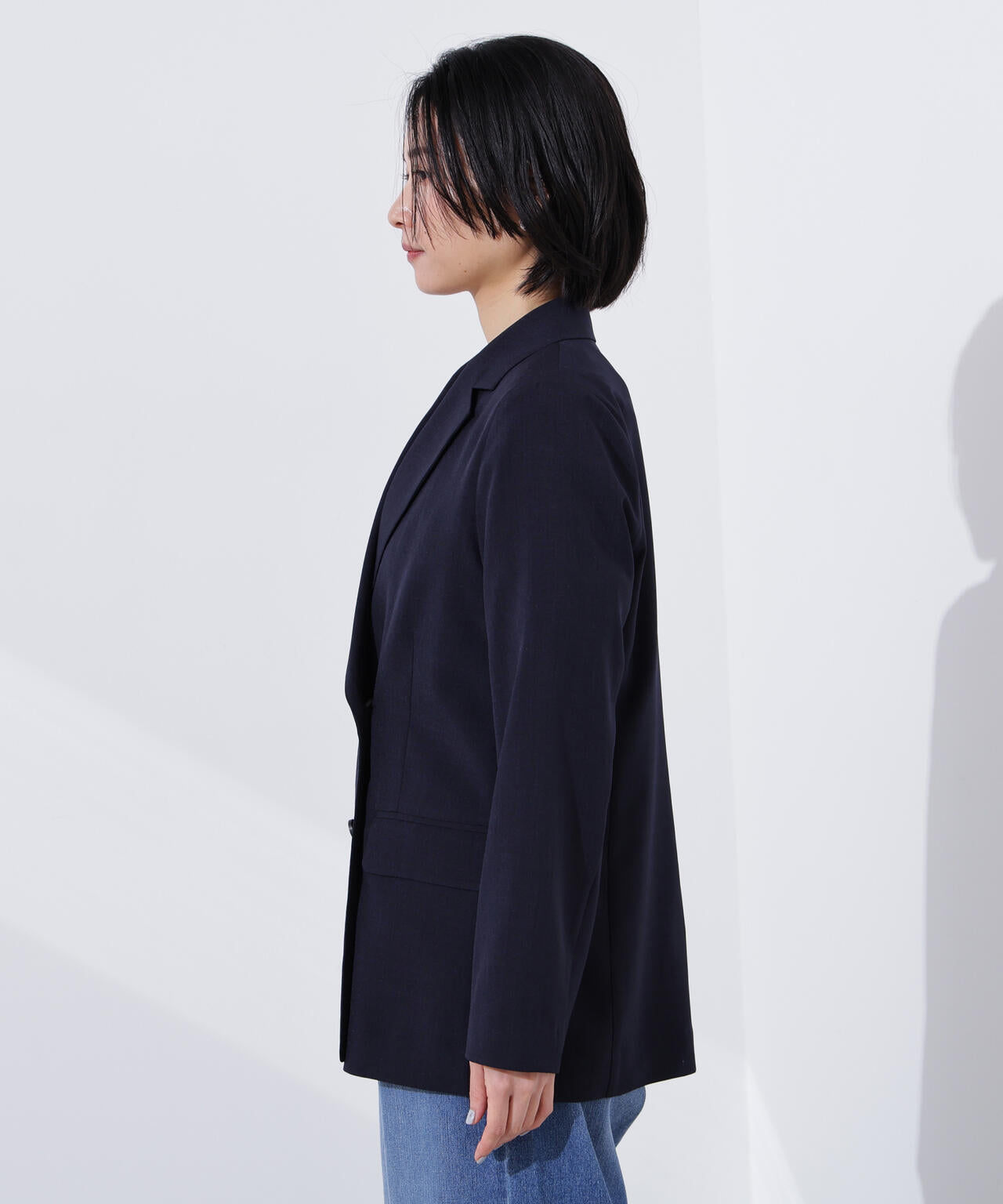 ライトテーラードダブルジャケット