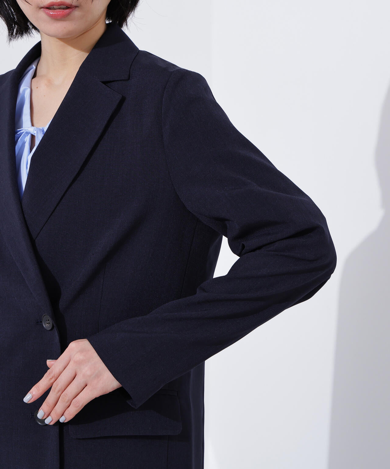 ライトテーラードダブルジャケット