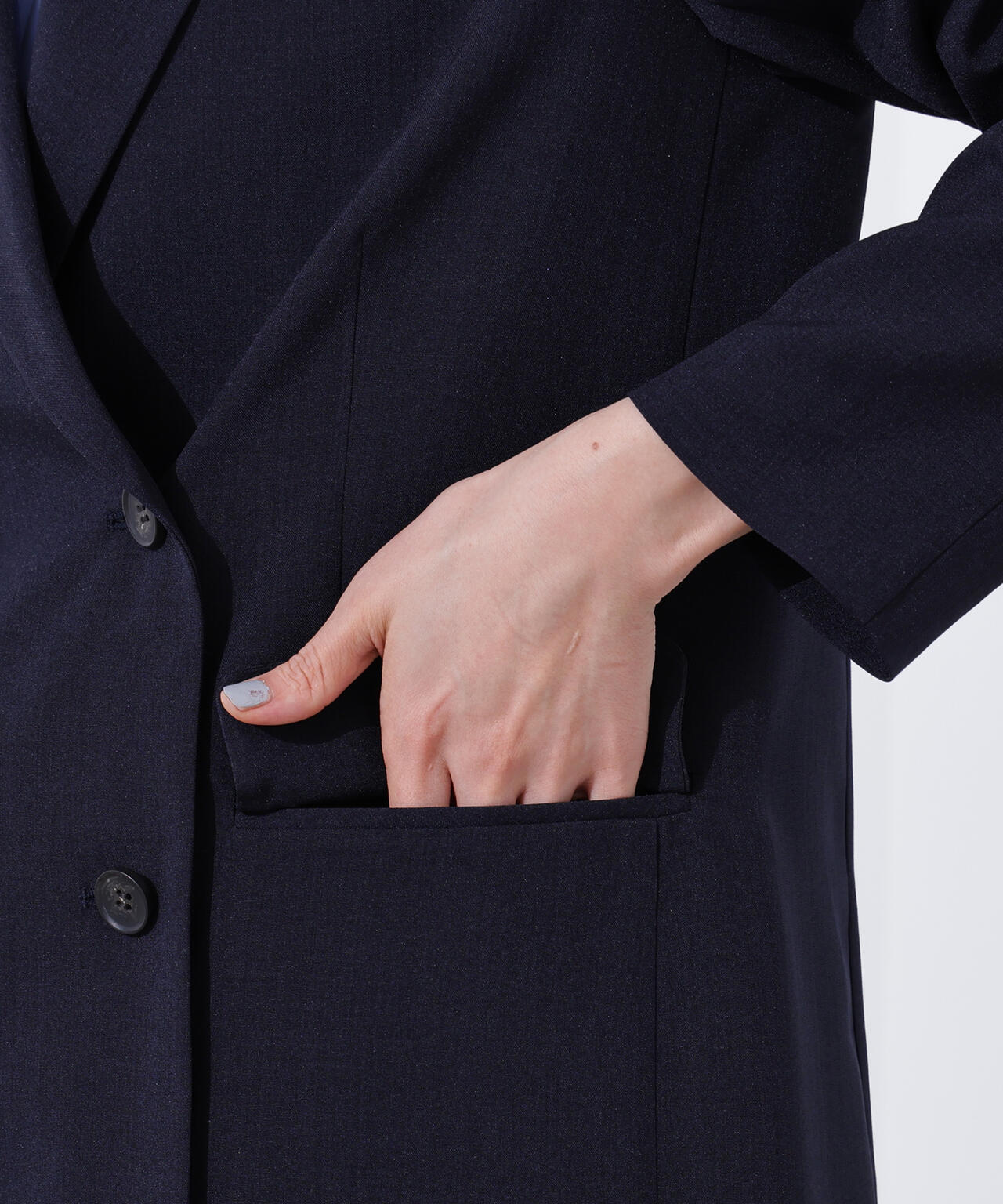 ライトテーラードダブルジャケット