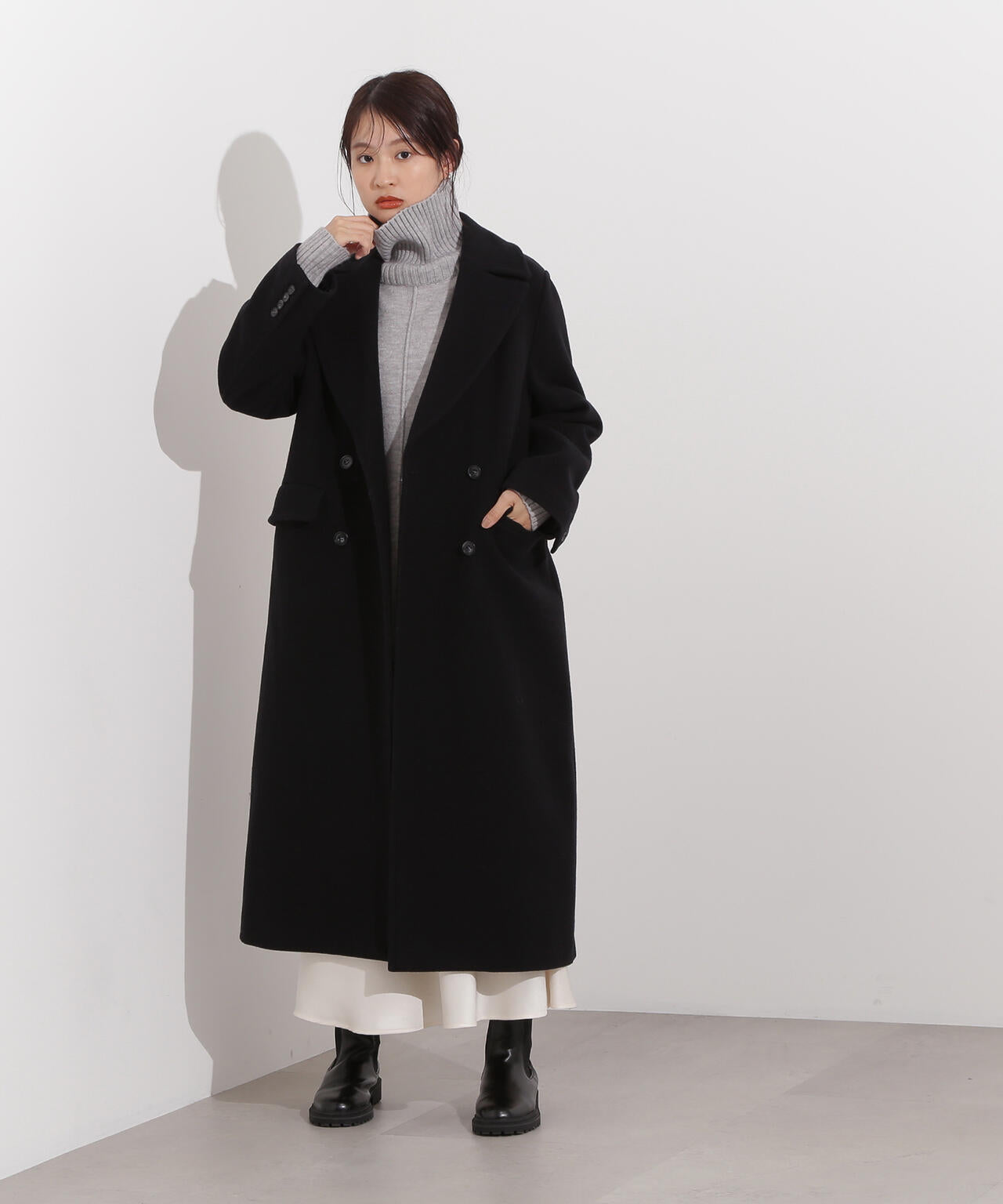 チェスターロングコート