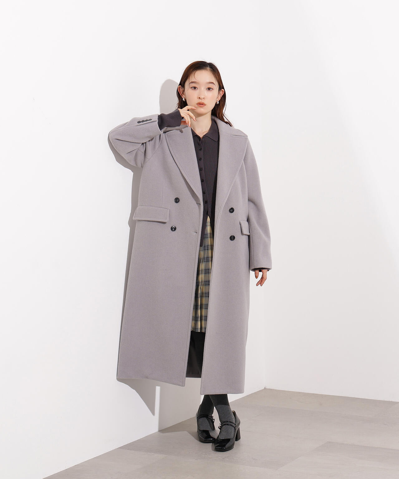 チェスターロングコート