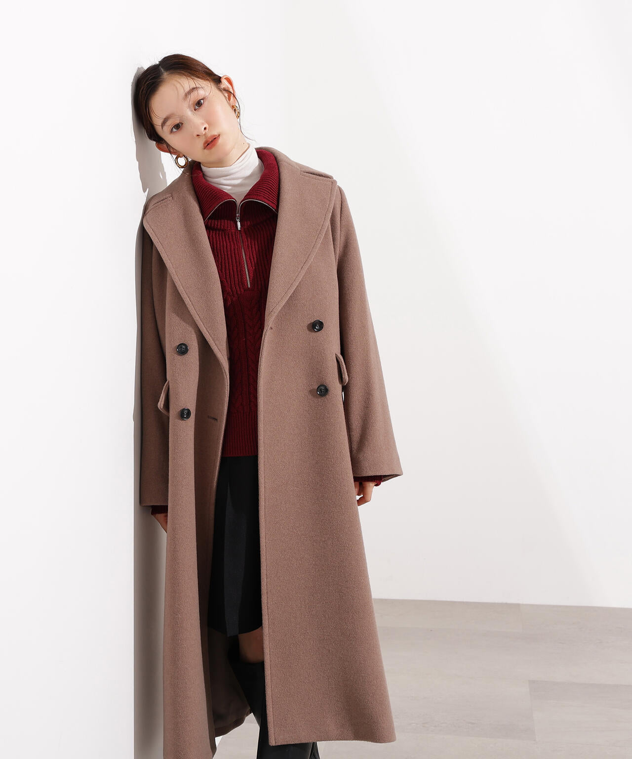 チェスターロングコート