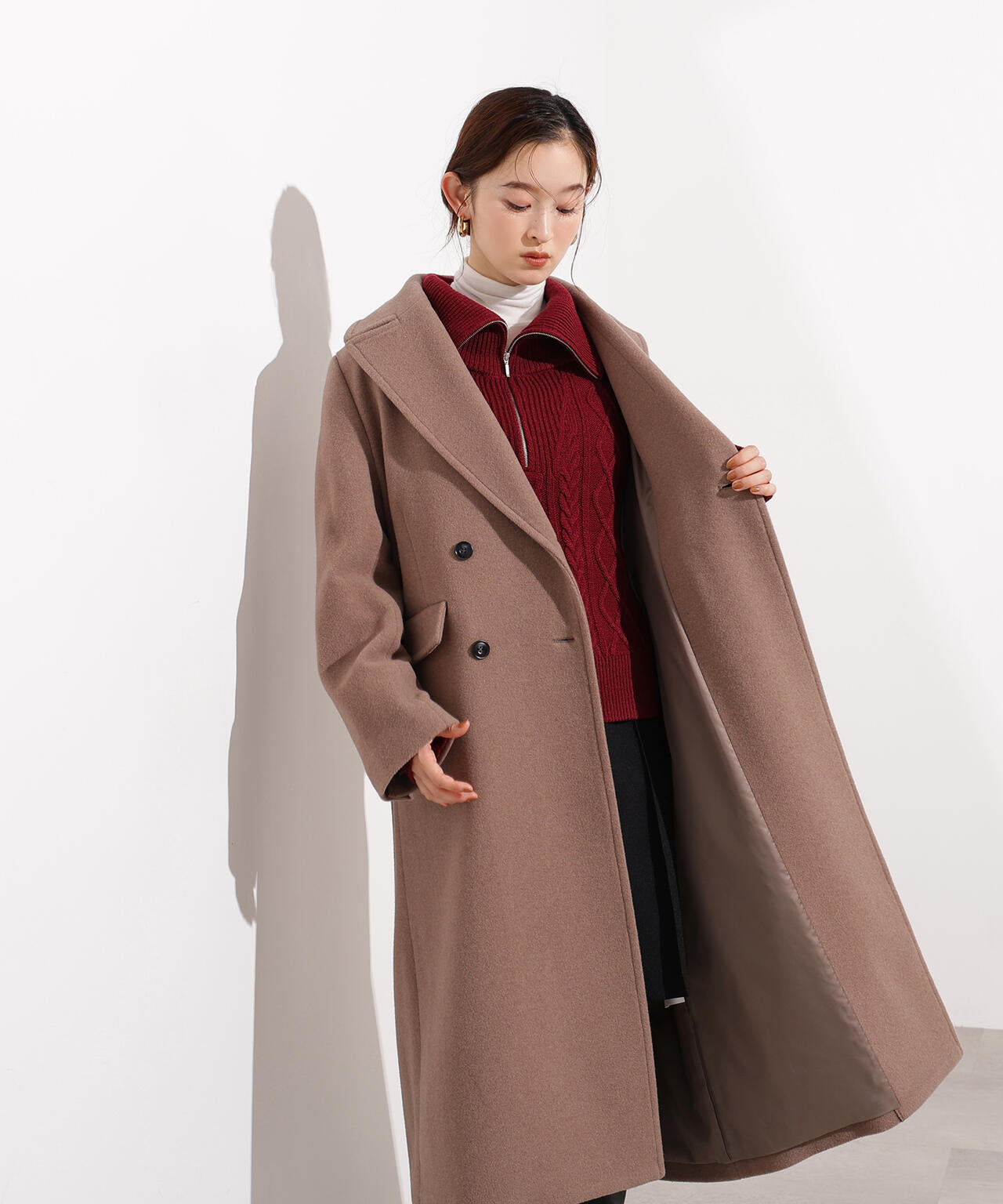 チェスターロングコート