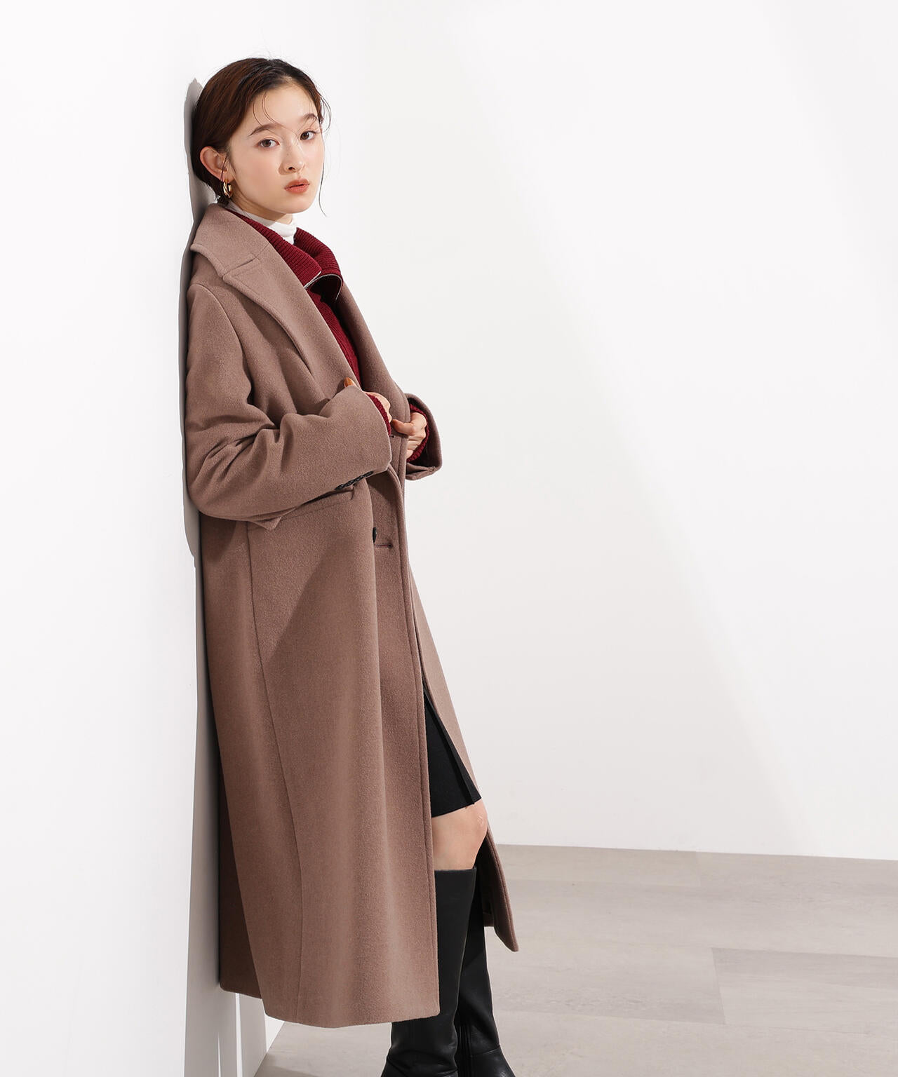 チェスターロングコート