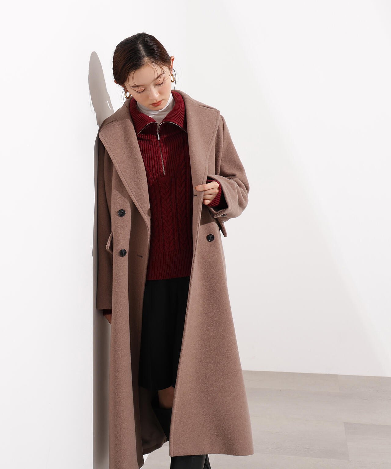 チェスターロングコート