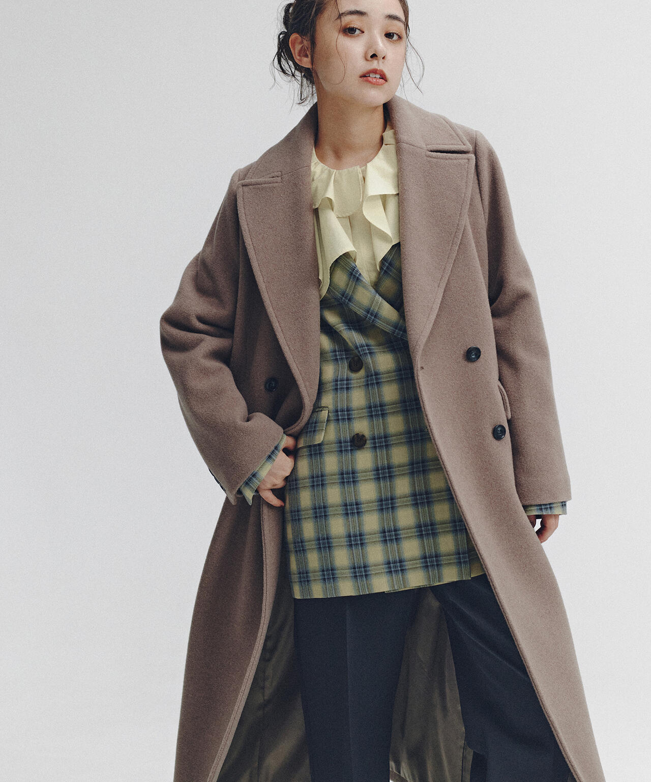 チェスターロングコート