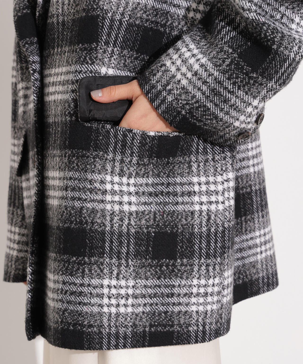 【岸本セシルさん着用】オーバージャケットコート