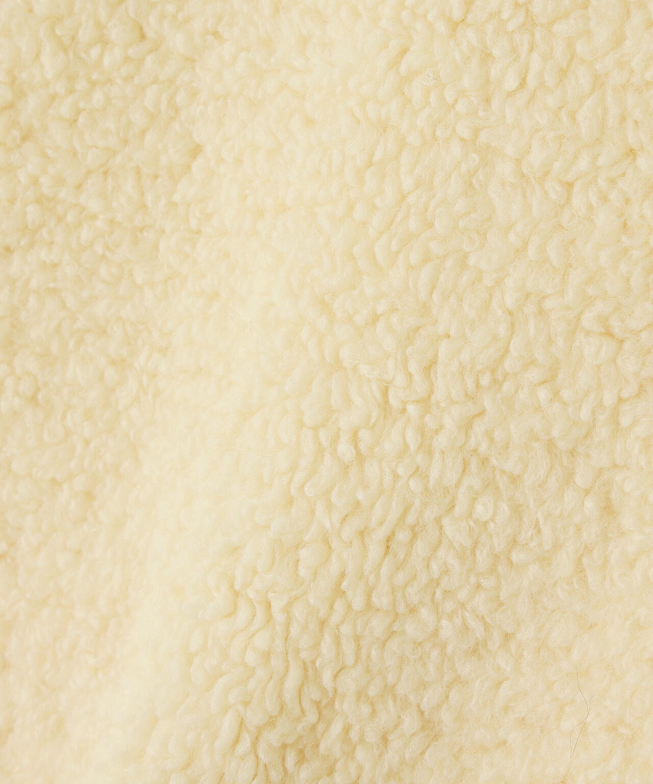 【岸本セシルさん着用】ノーカラーボアブルゾン