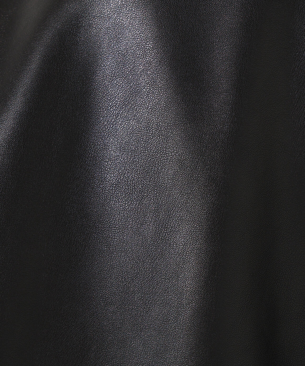 フェイクレザーステンカラーブルゾン