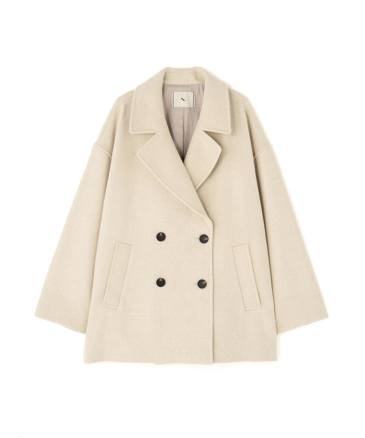 ミドルPコート《ブラウン×ゴールドボタン:LUMINE・LUCUA・official site限定》