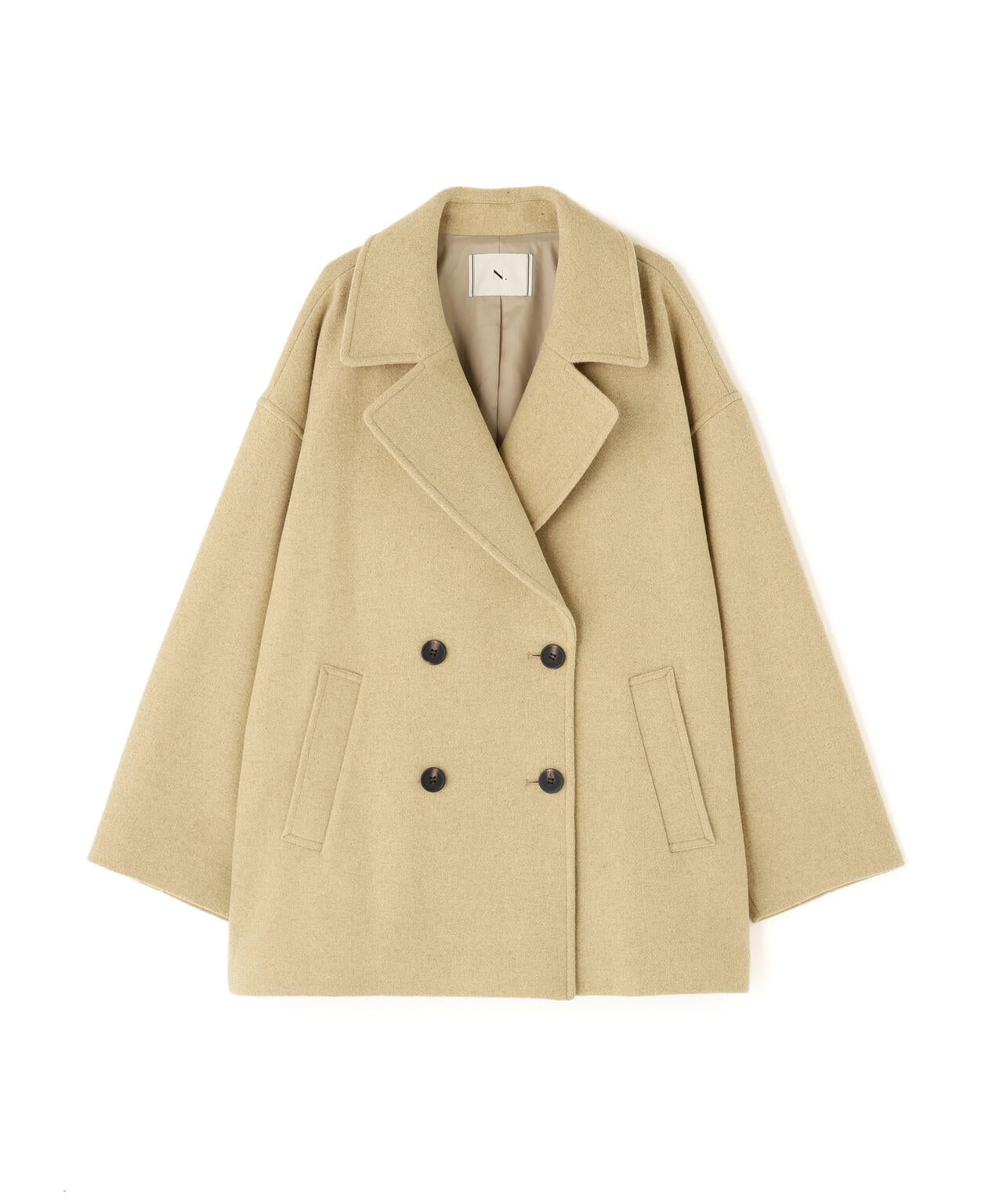 ミドルPコート《ブラウン×ゴールドボタン:LUMINE・LUCUA・official site限定》