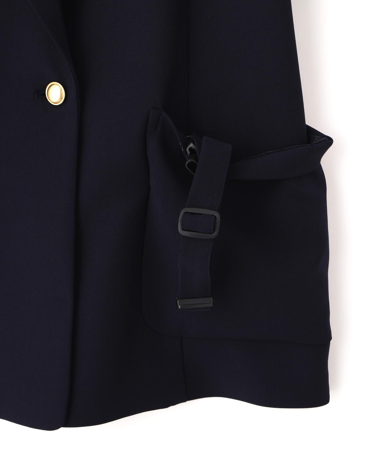 【365ユーティリティー】丸めて持ち運べる多機能忍ばせストレッチギャバテーラードジャケット