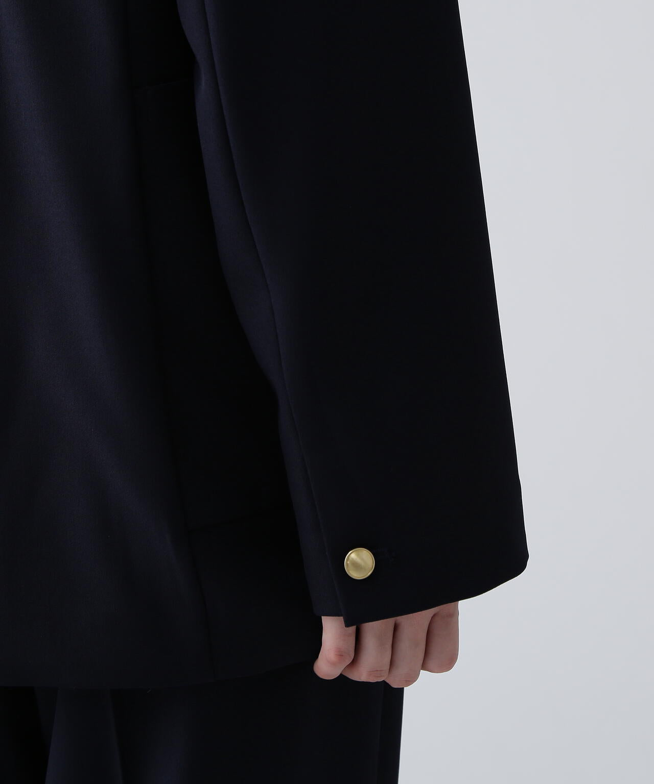 【365ユーティリティー】洗えてシワになりづらいストレッチギャバセットアップ ジャケット