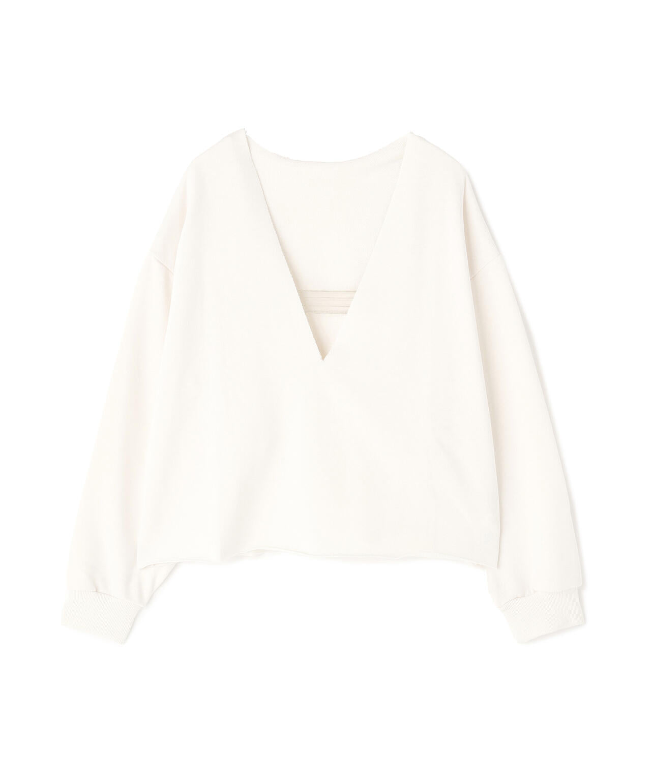 【小室安未さん着用】Vネックスウェットプルオーバー