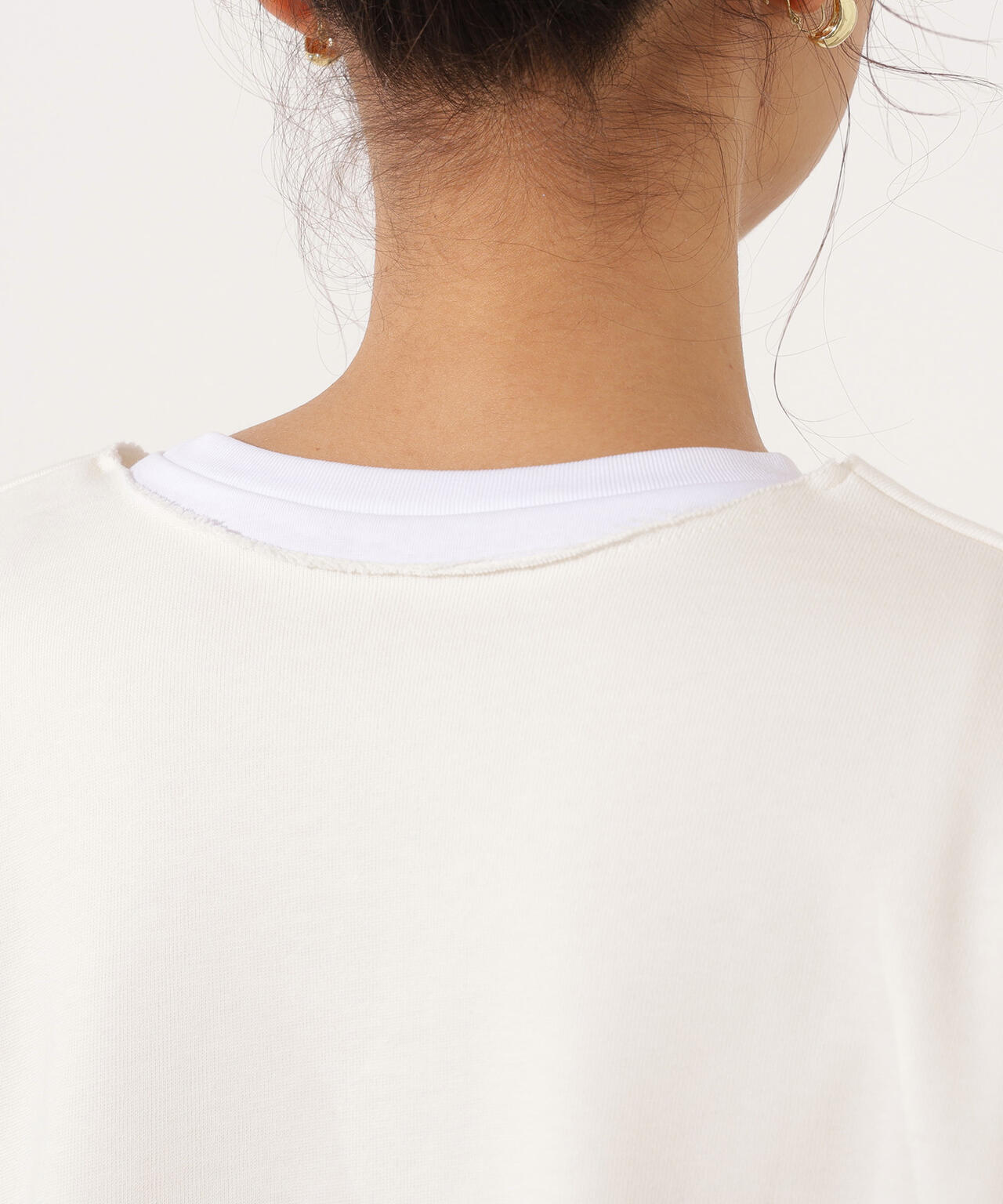 【小室安未さん着用】Vネックスウェットプルオーバー