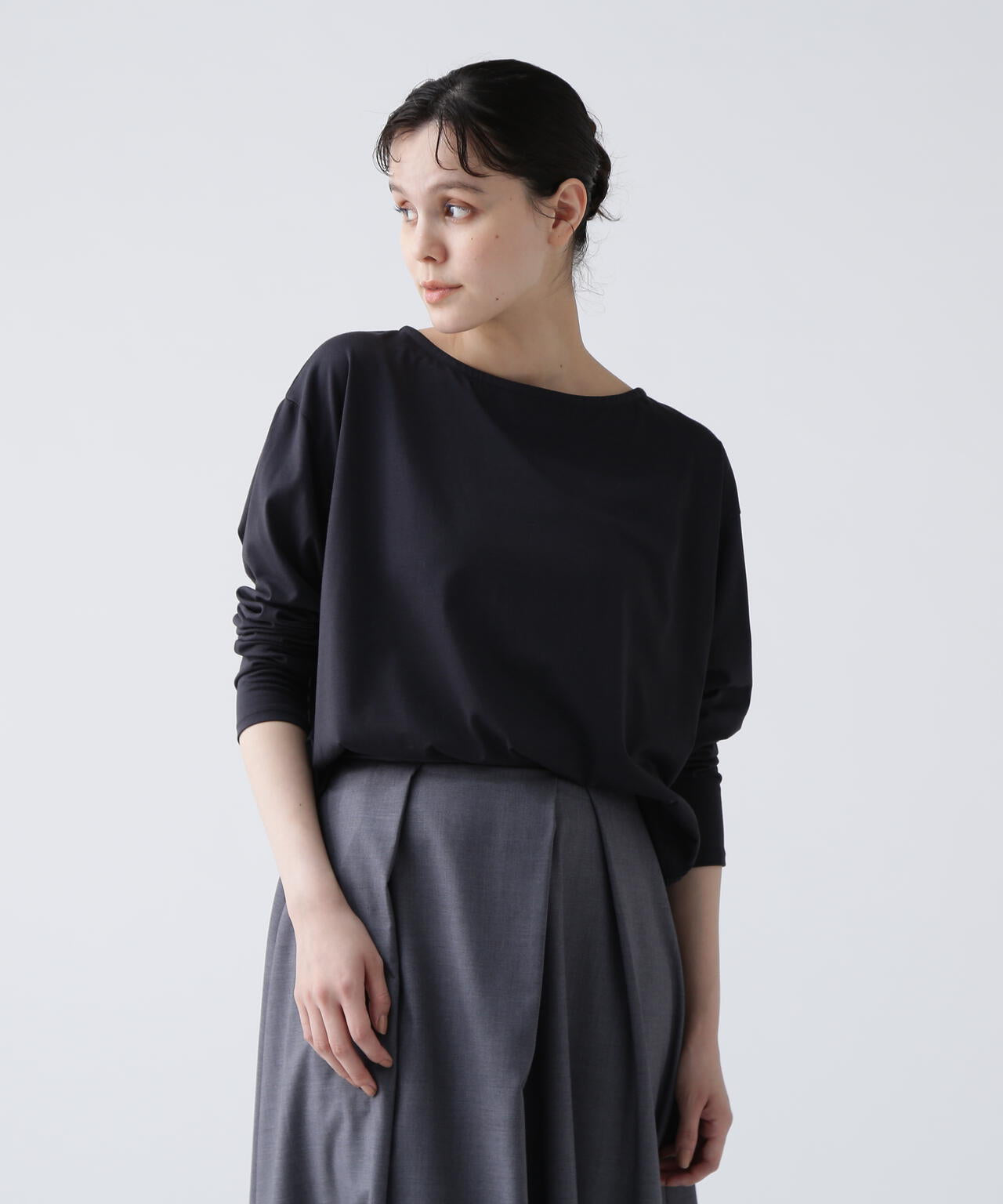 【356ユーティリティー】寒いときは暖かく暑いときは涼しい快温ロンT