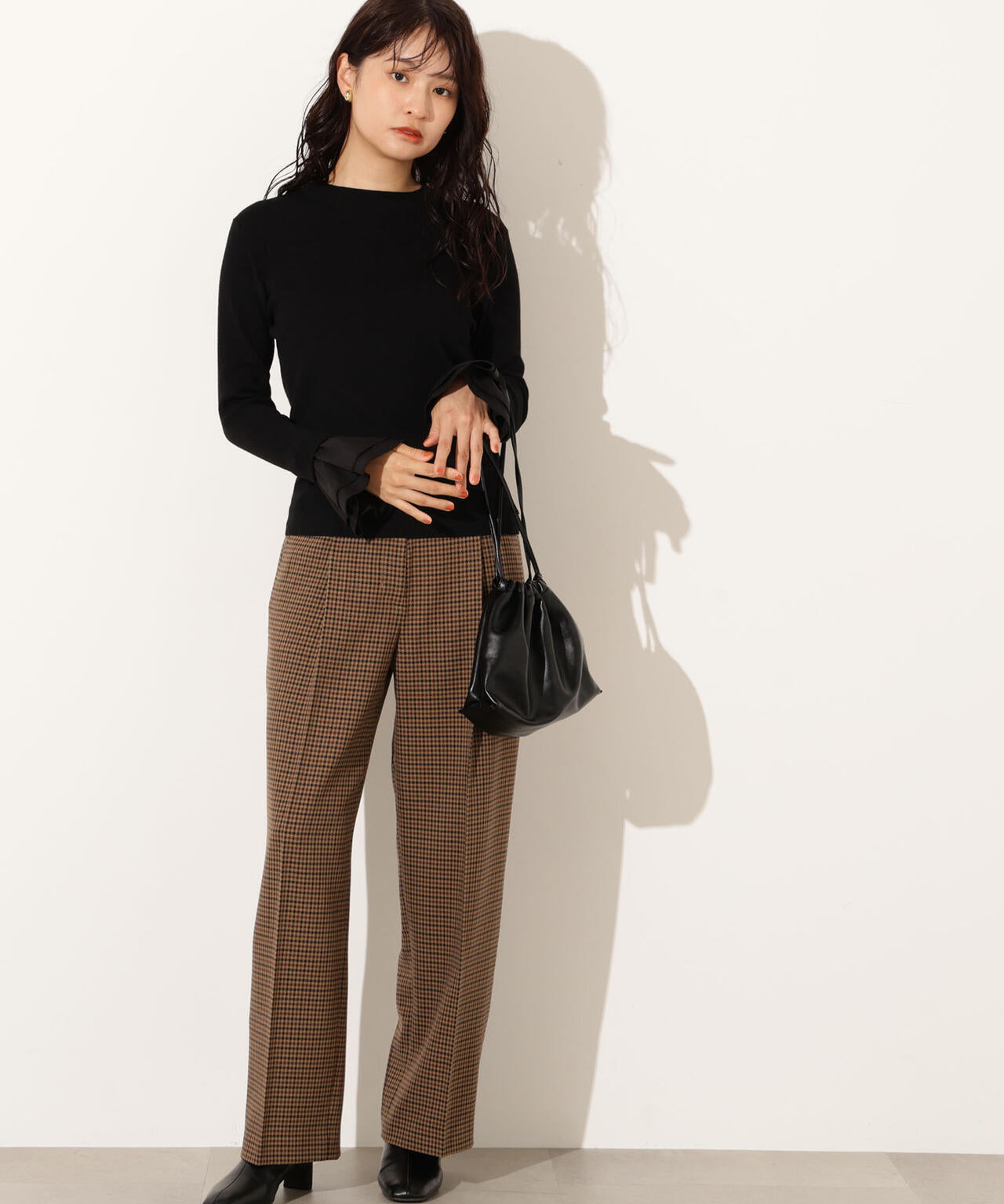 カフスドッキングニット