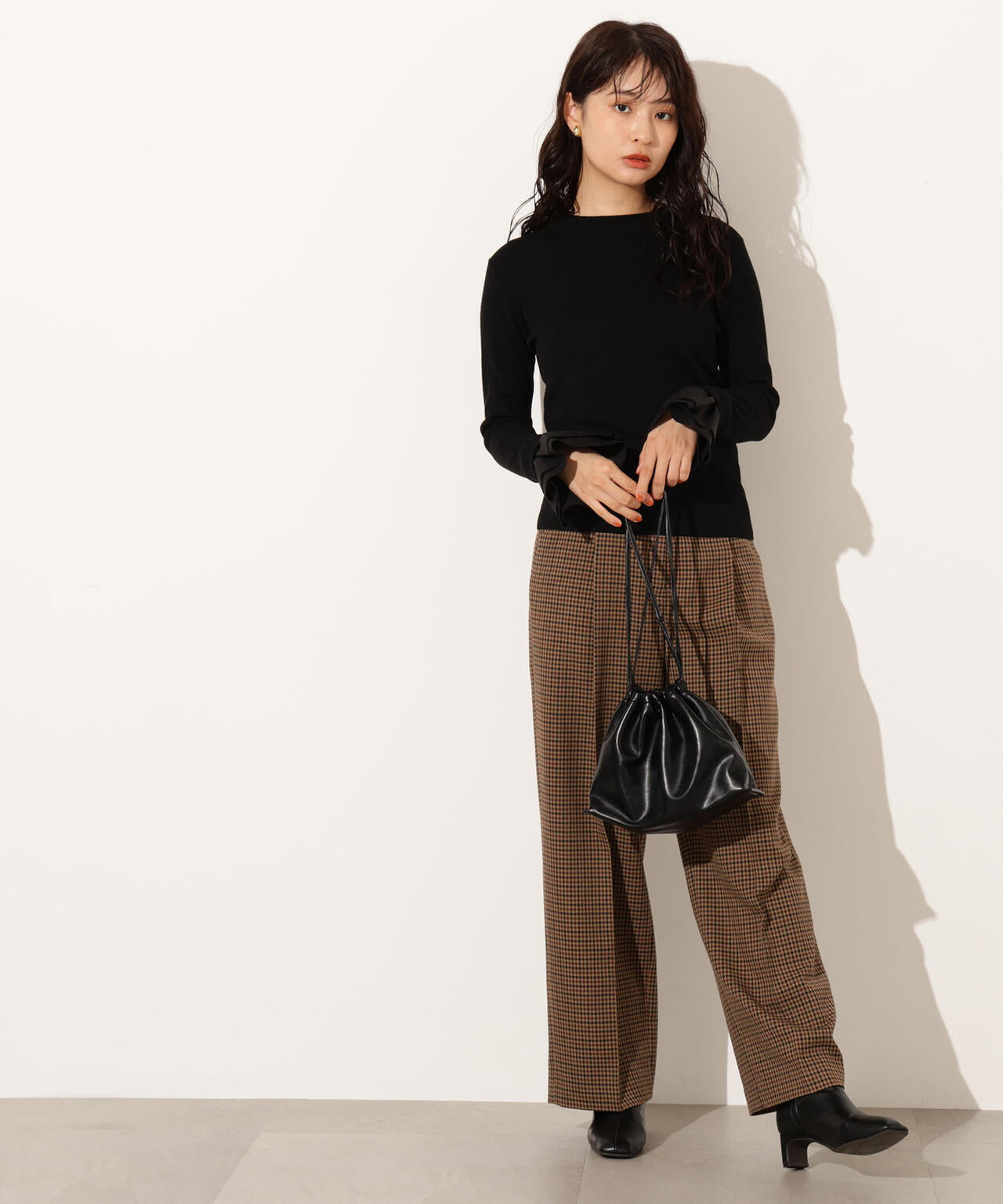 カフスドッキングニット