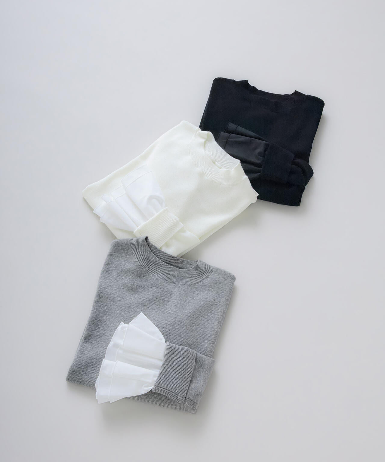 カフスドッキングニット