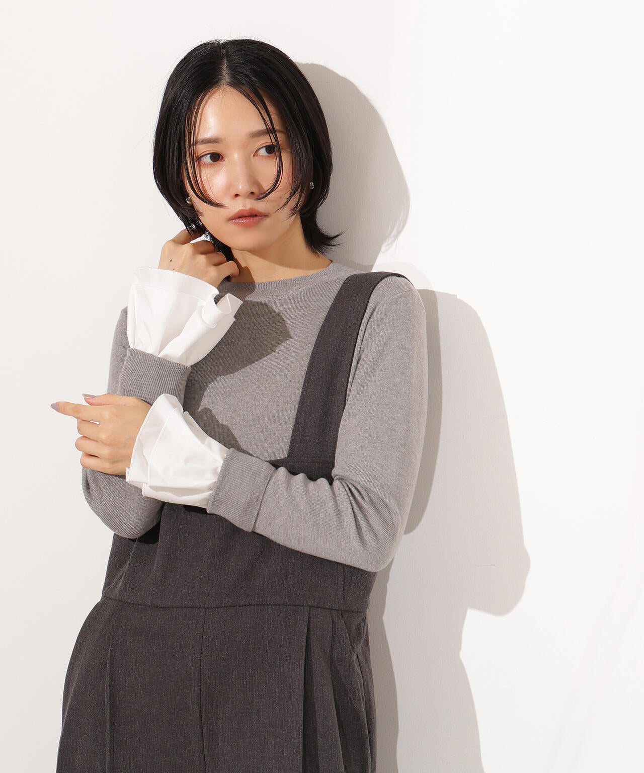 カフスドッキングニット