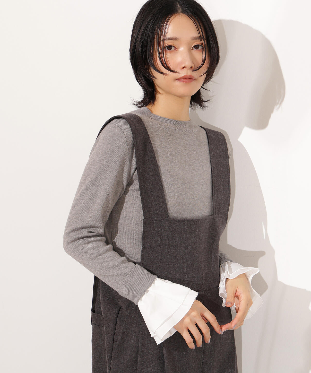 カフスドッキングニット