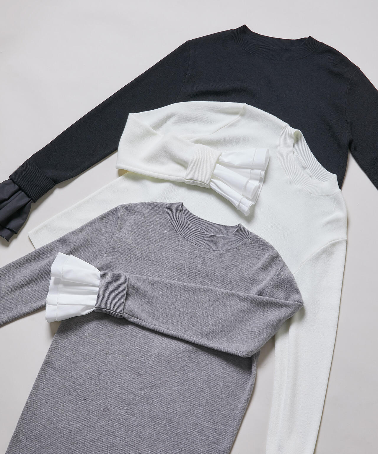 カフスドッキングニット