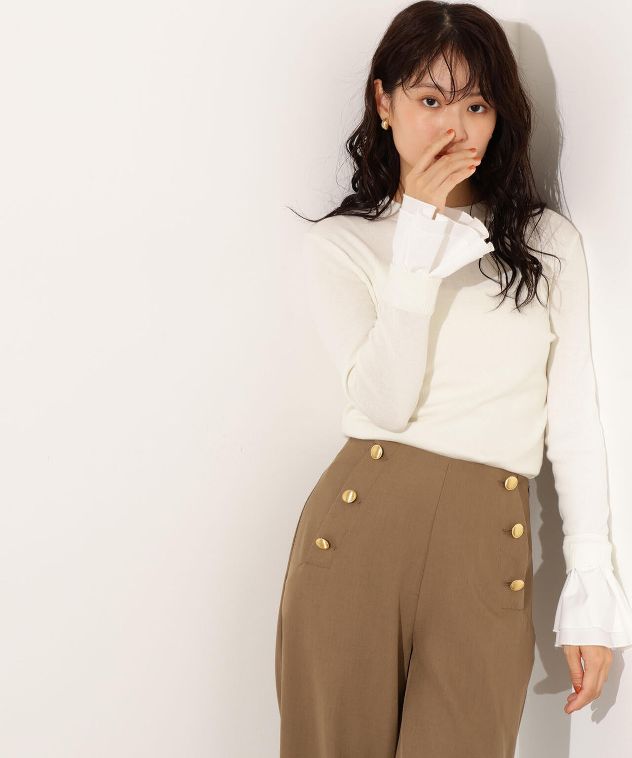 カフスドッキングニット