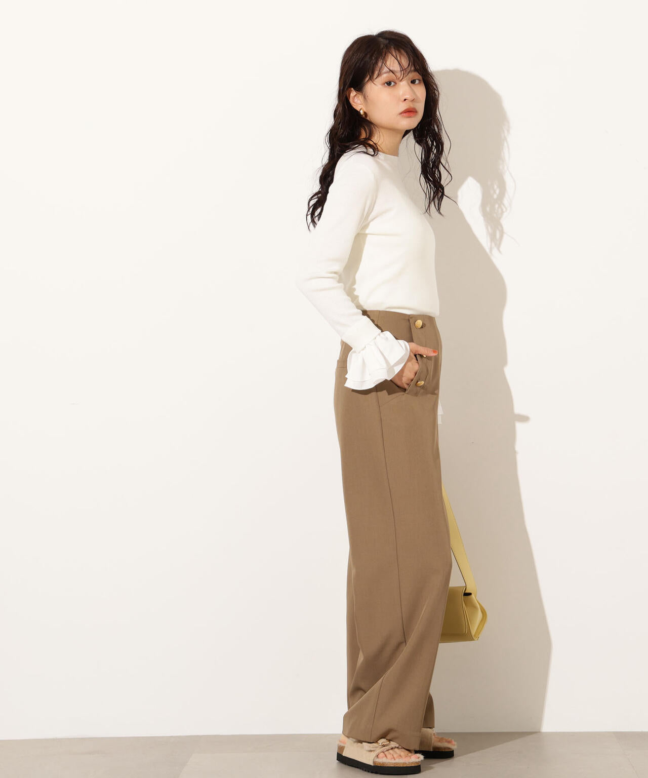 カフスドッキングニット