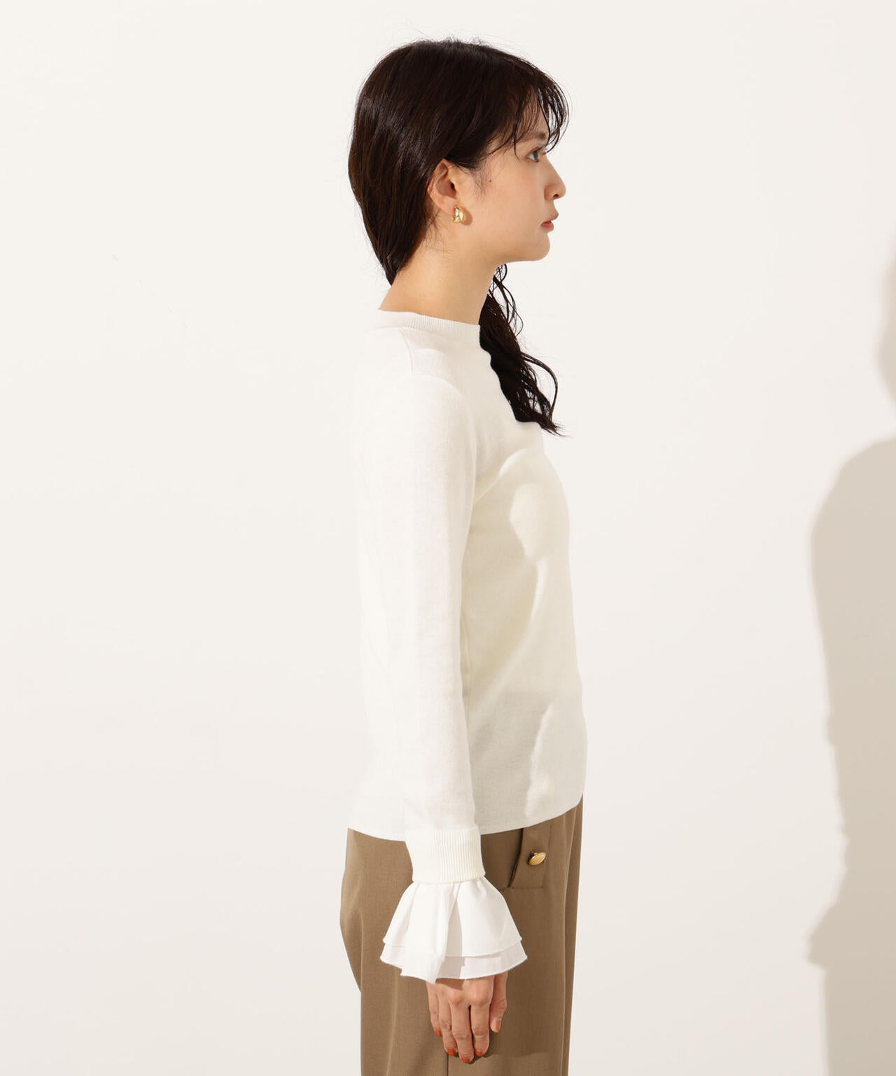 カフスドッキングニット