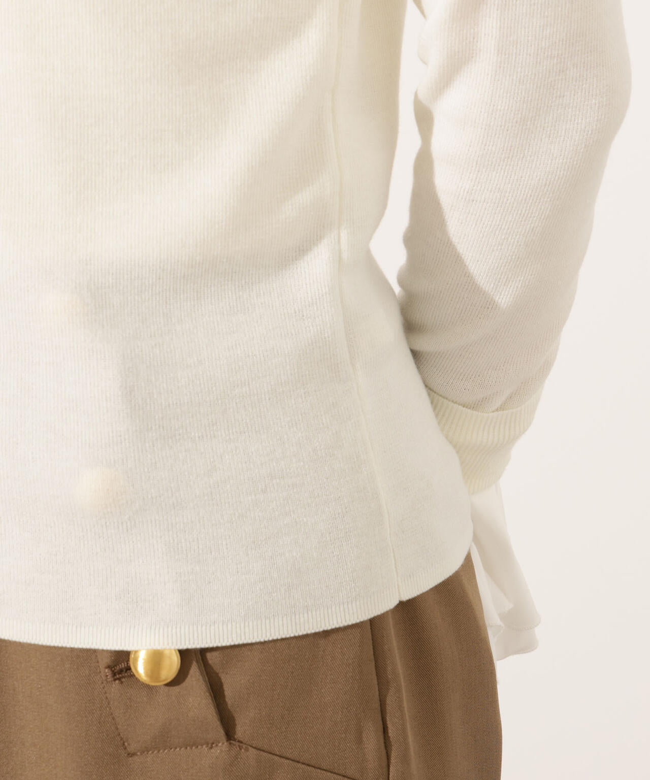 カフスドッキングニット