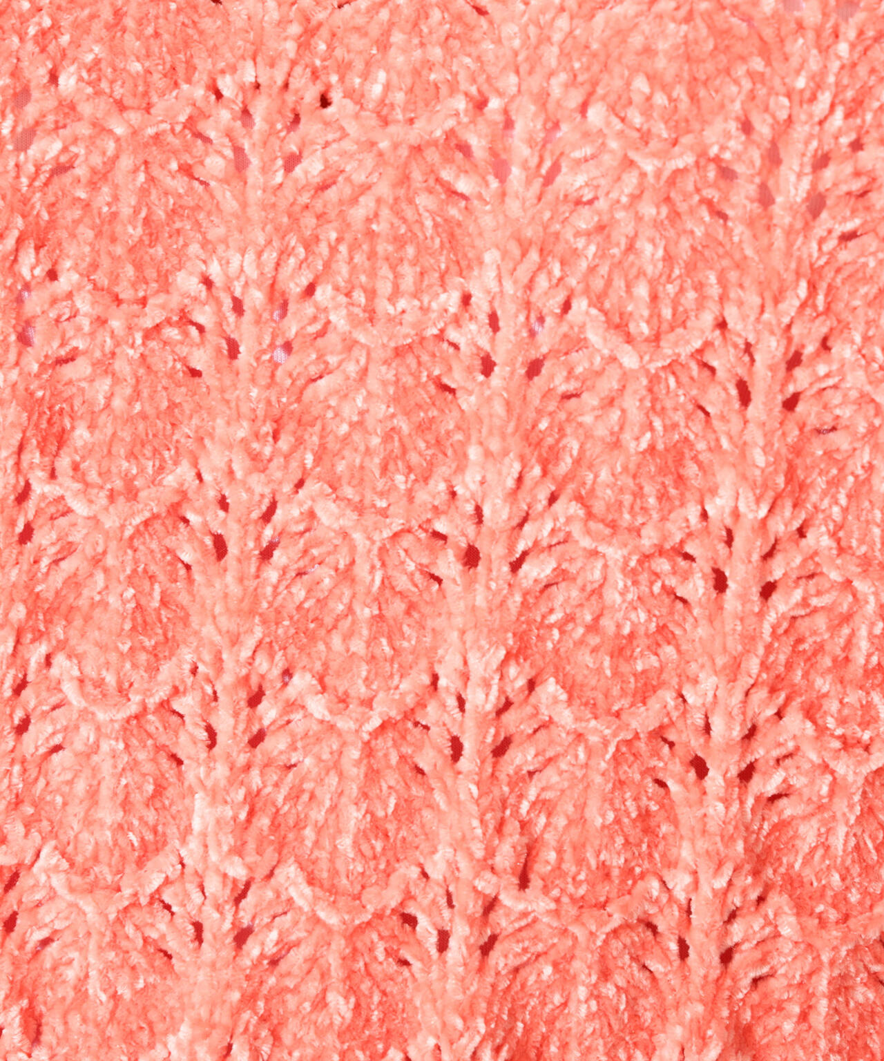 モールアイレットニット