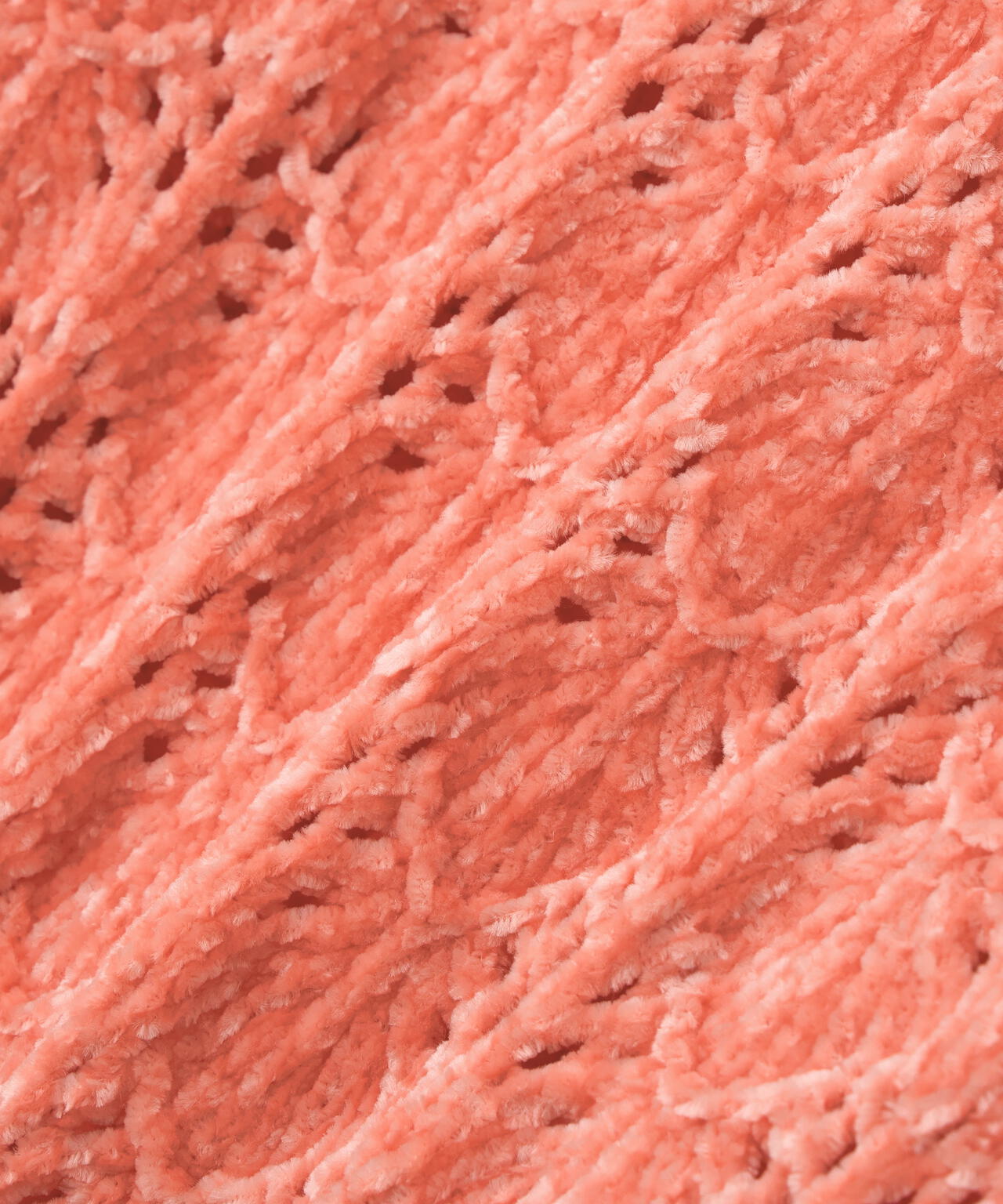 モールアイレットニット