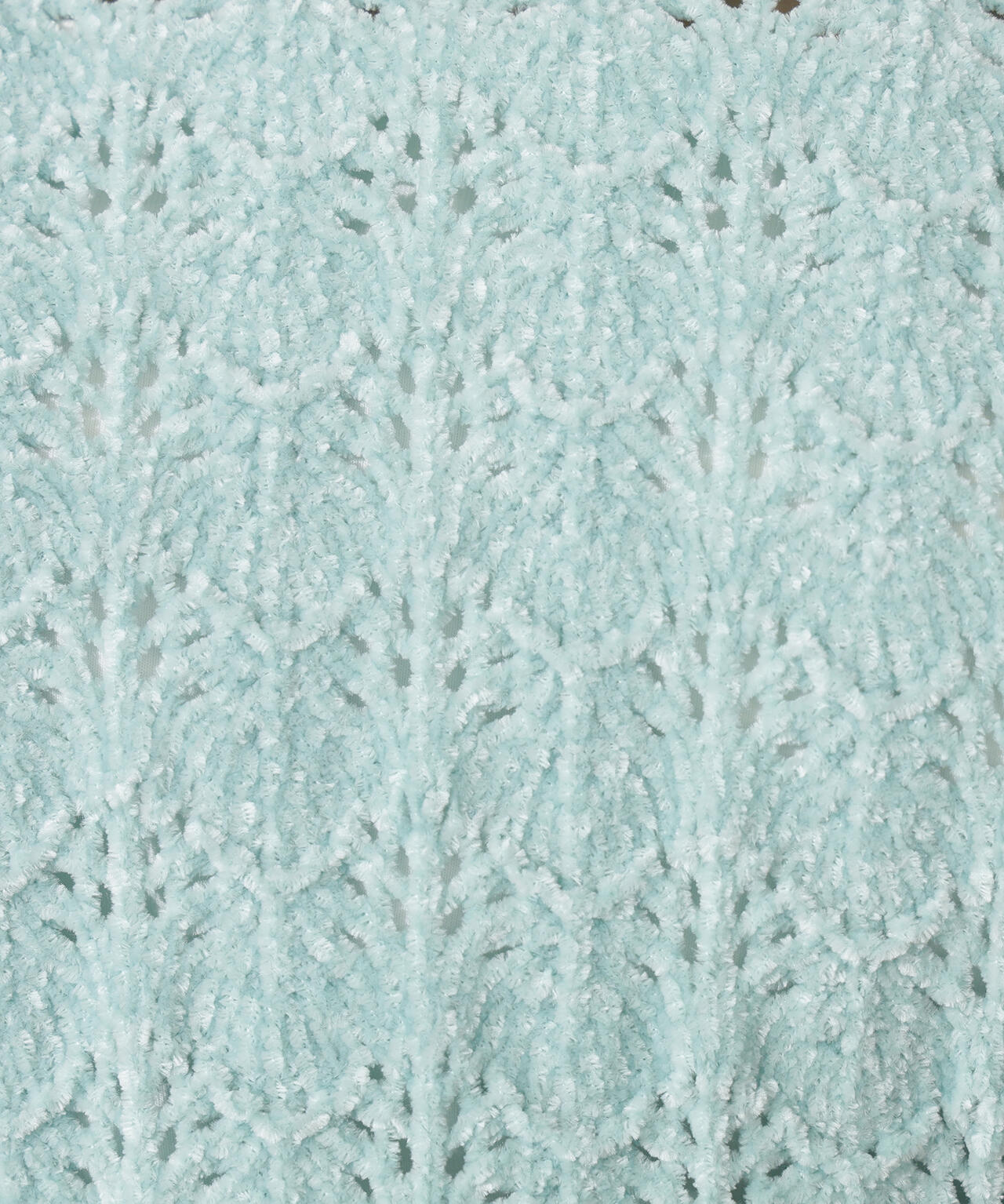 モールアイレットニット