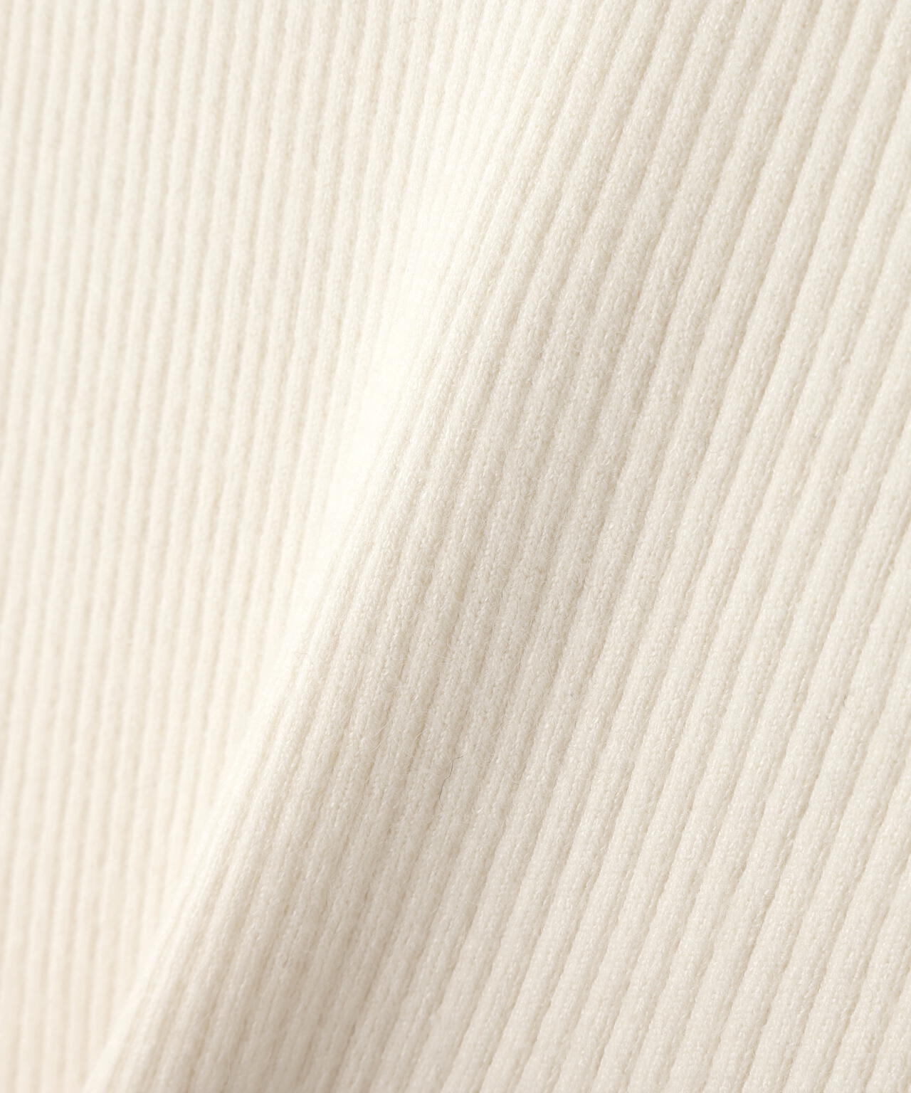 【岸本セシルさん着用】ラインモックネックニット