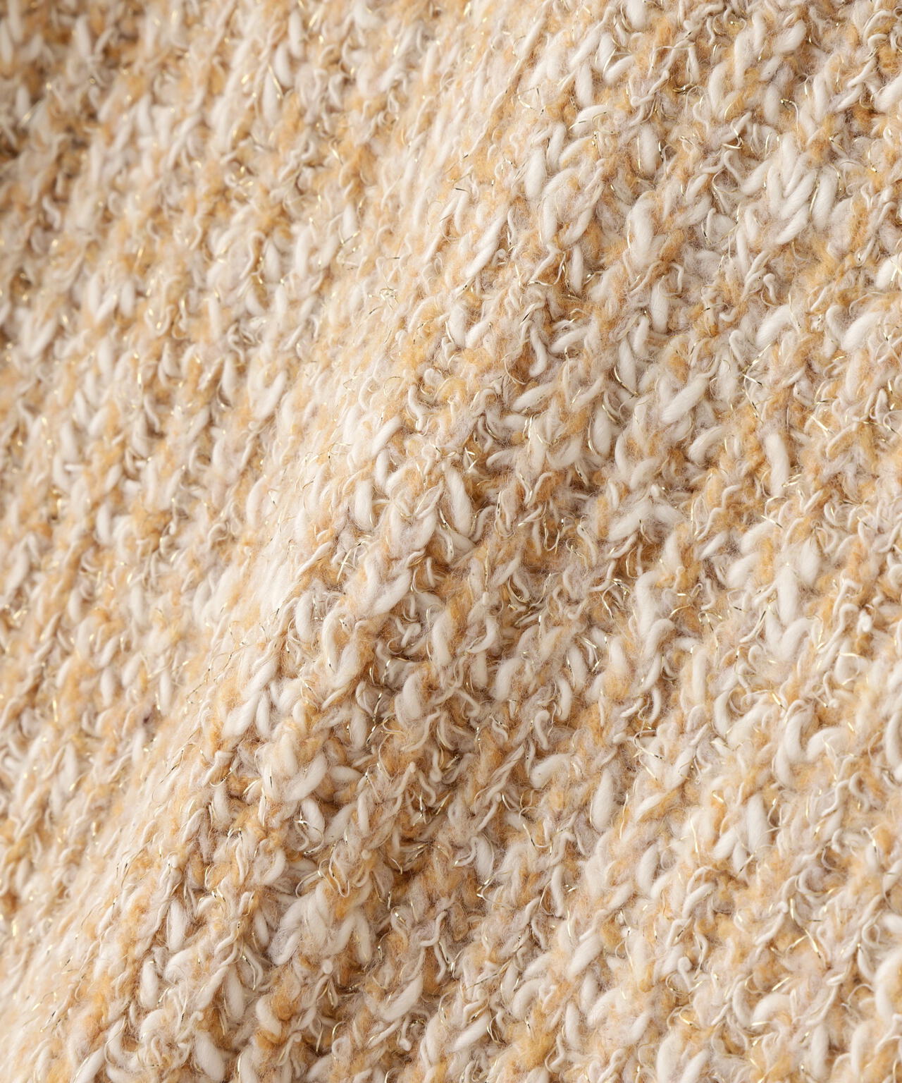 【岸本セシルさん着用】メランジVネックニット