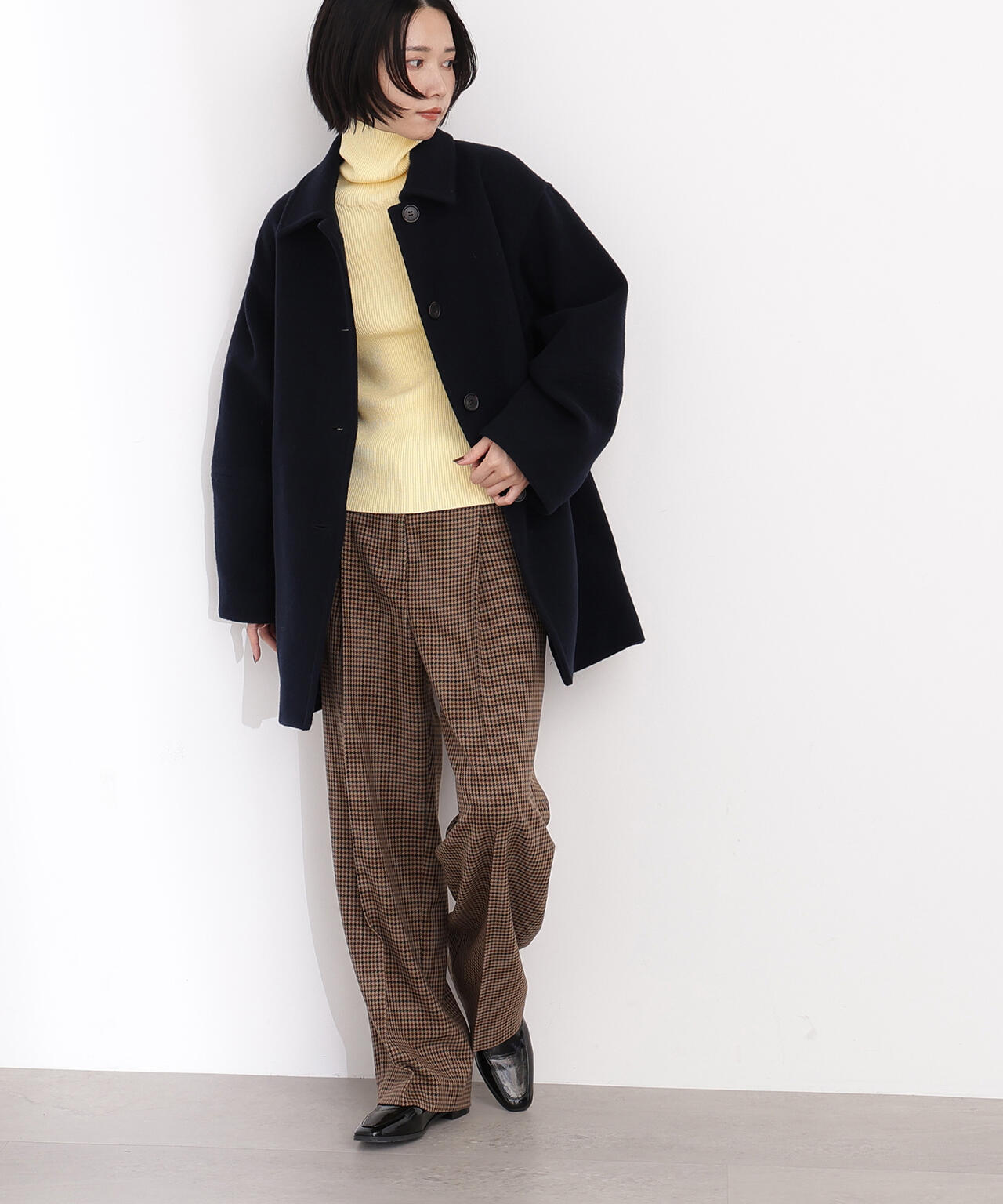 ベーシックタートルネックニット