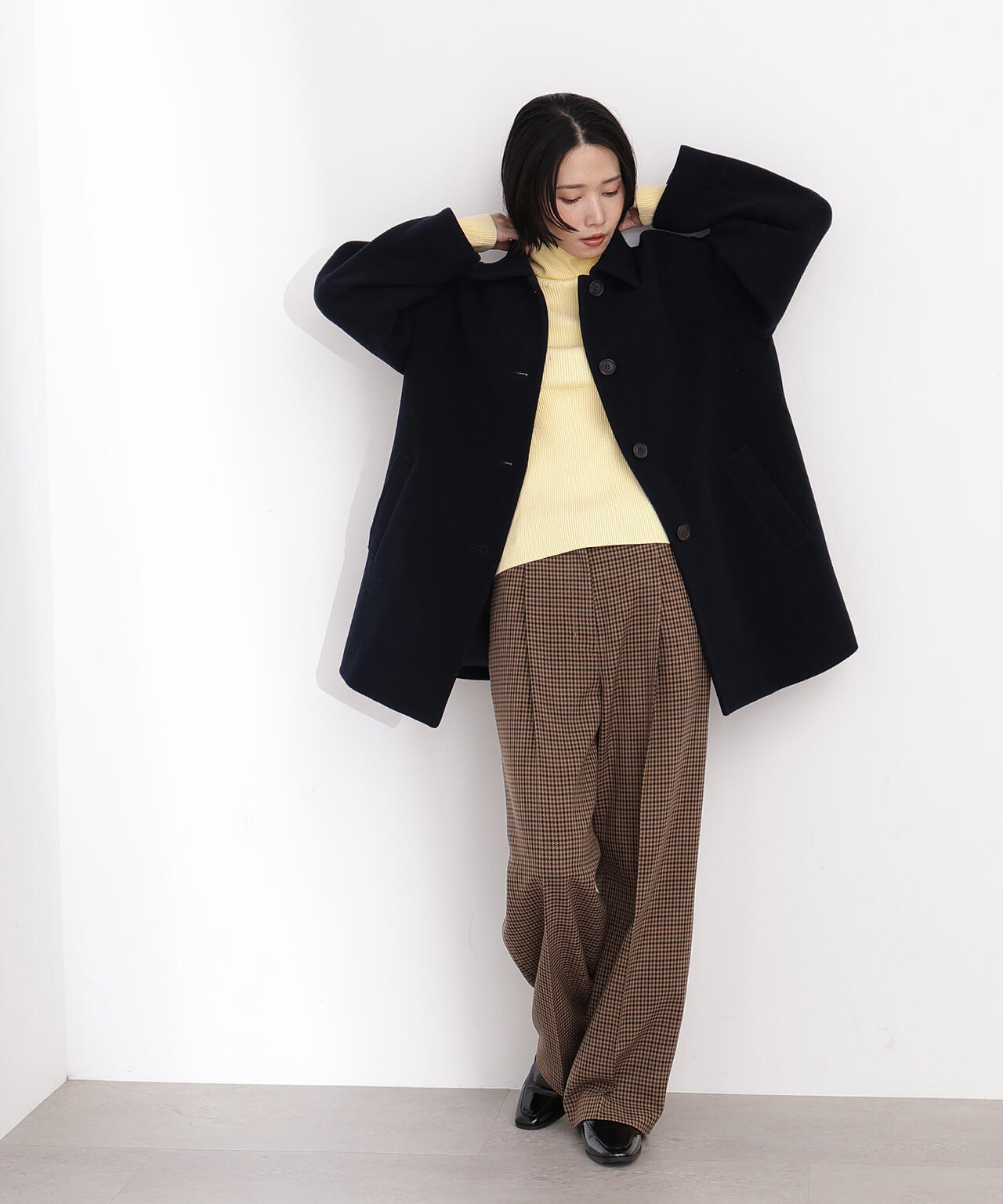 ベーシックタートルネックニット