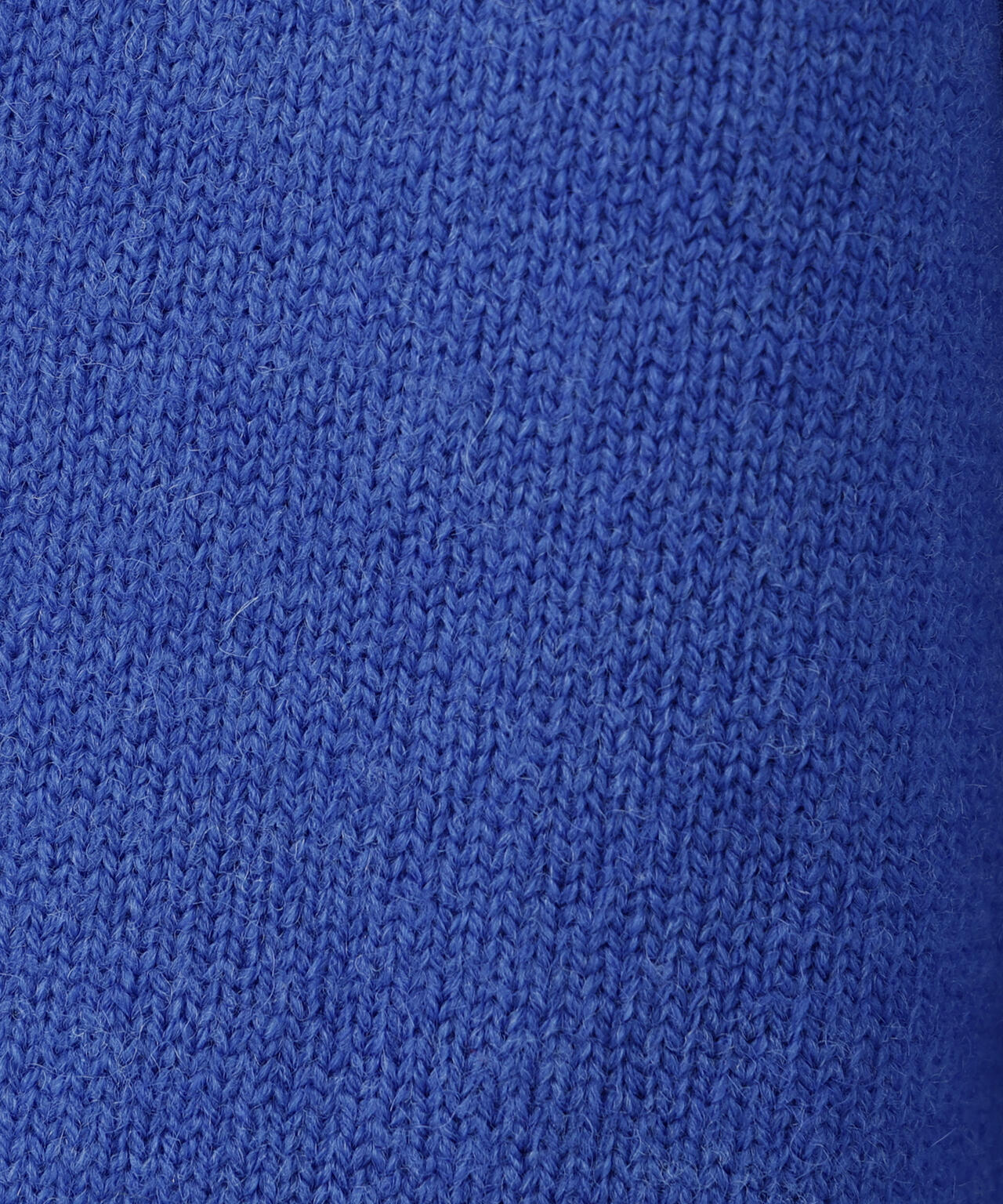 開襟ボクシーニット