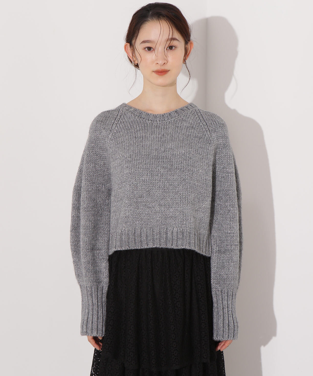 ミドルゲージフォルムニット