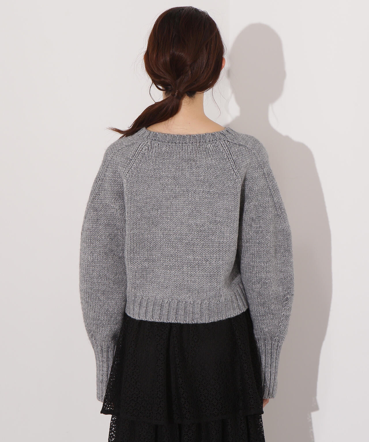 ミドルゲージフォルムニット