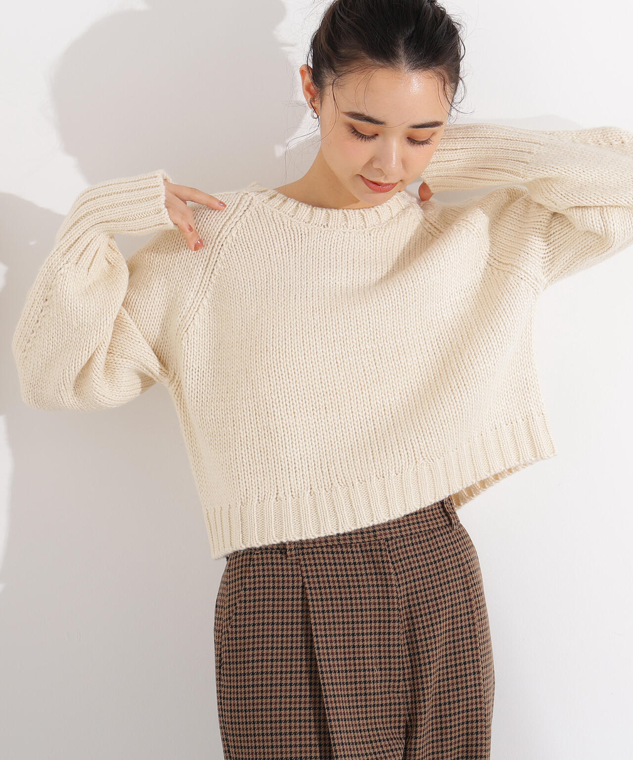 ミドルゲージフォルムニット