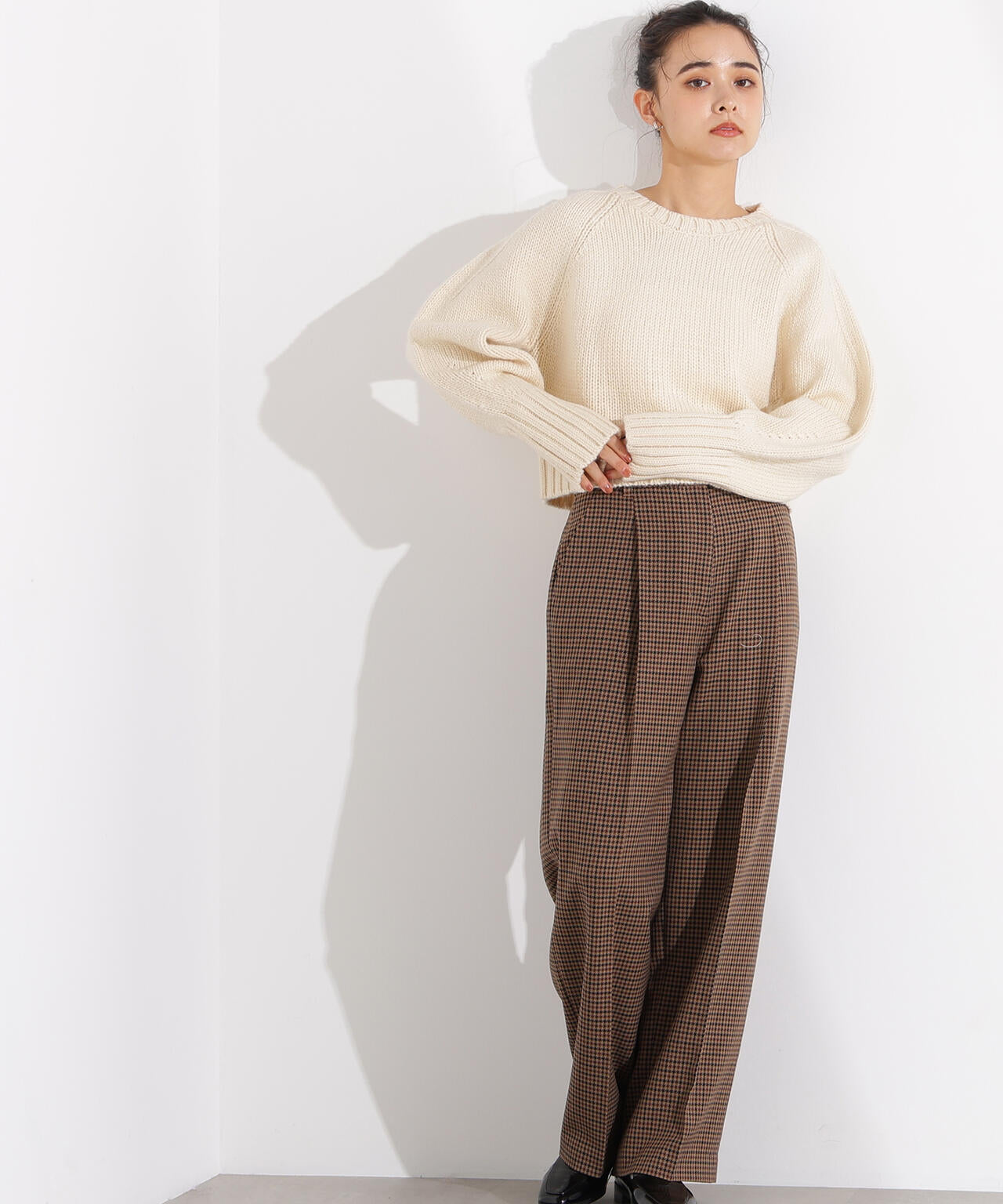 ミドルゲージフォルムニット