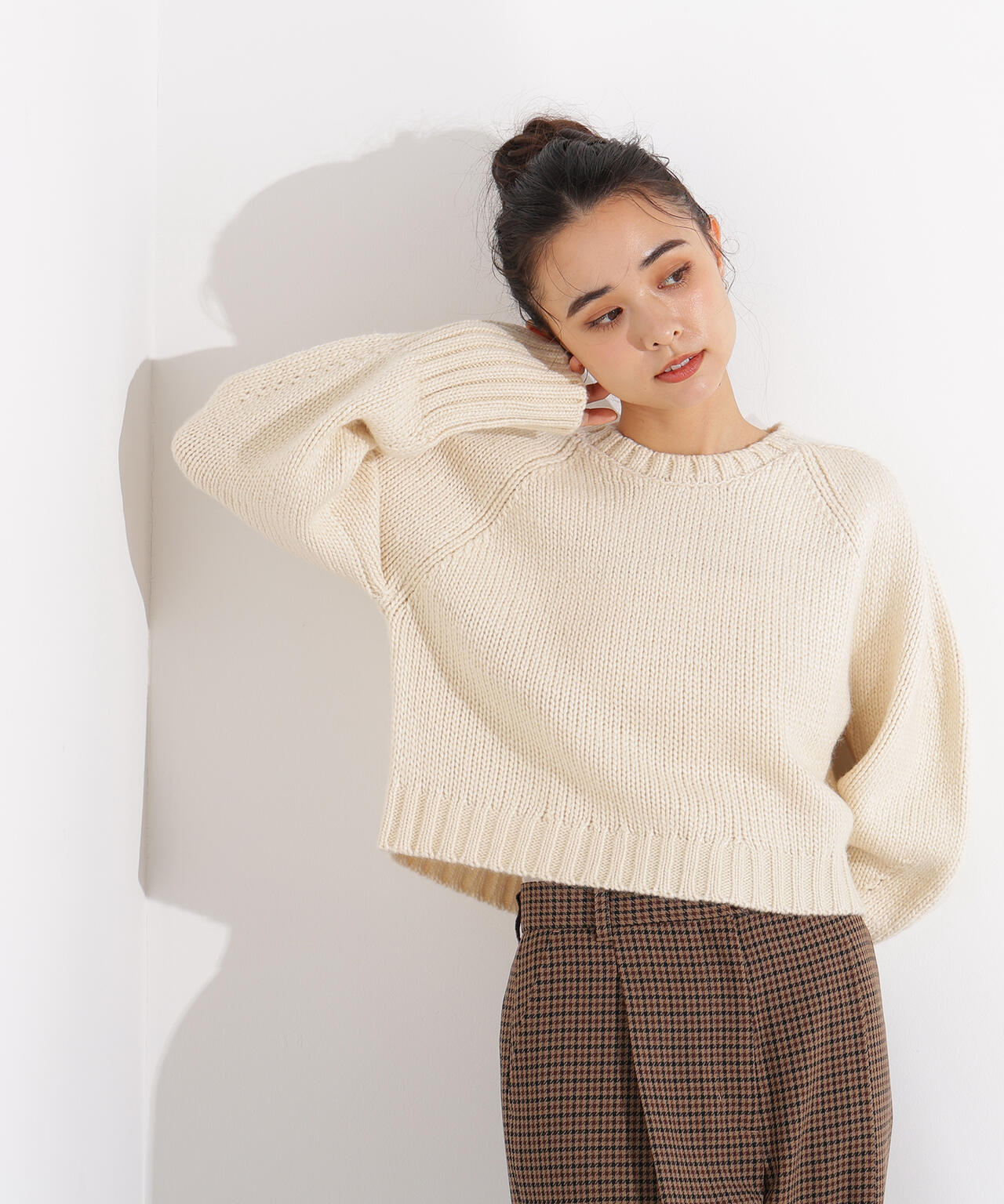 ミドルゲージフォルムニット