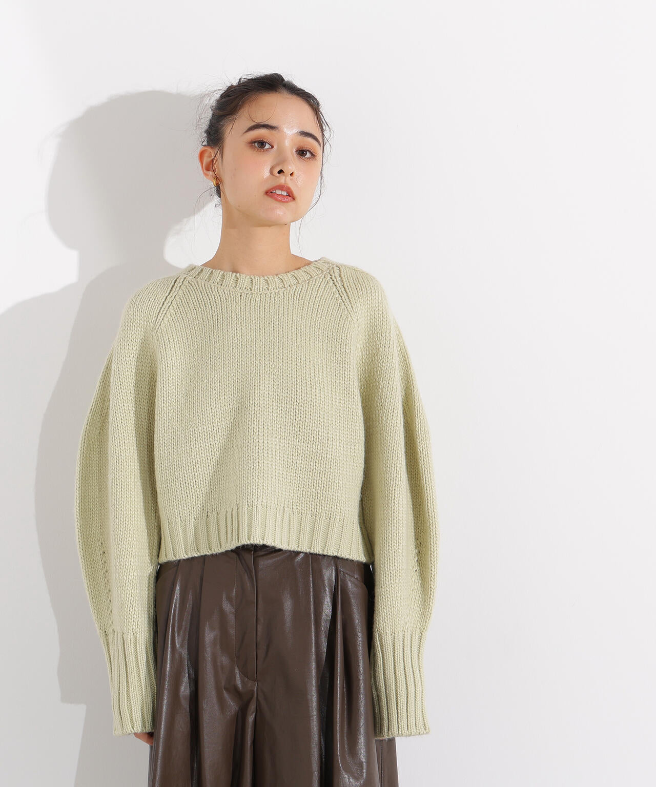 ミドルゲージフォルムニット