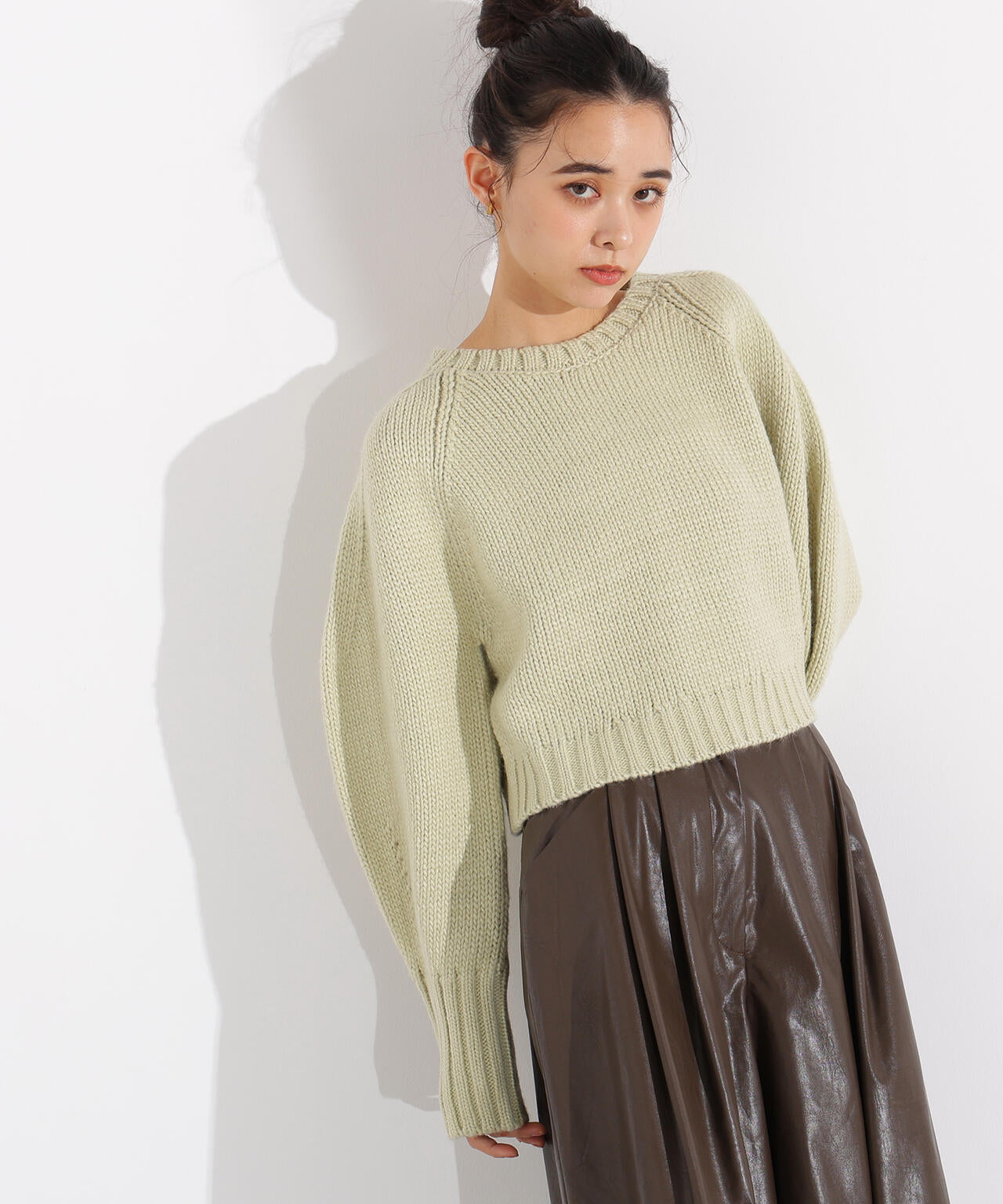 ミドルゲージフォルムニット