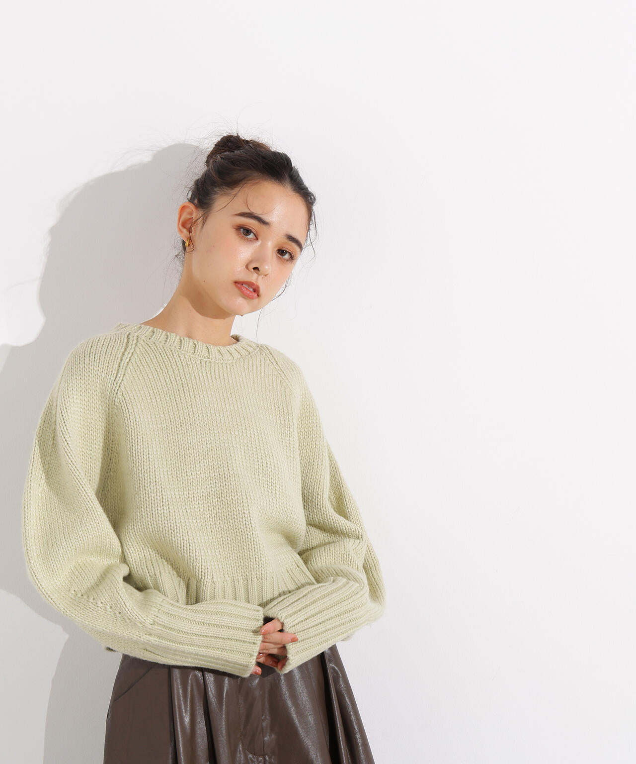 ミドルゲージフォルムニット