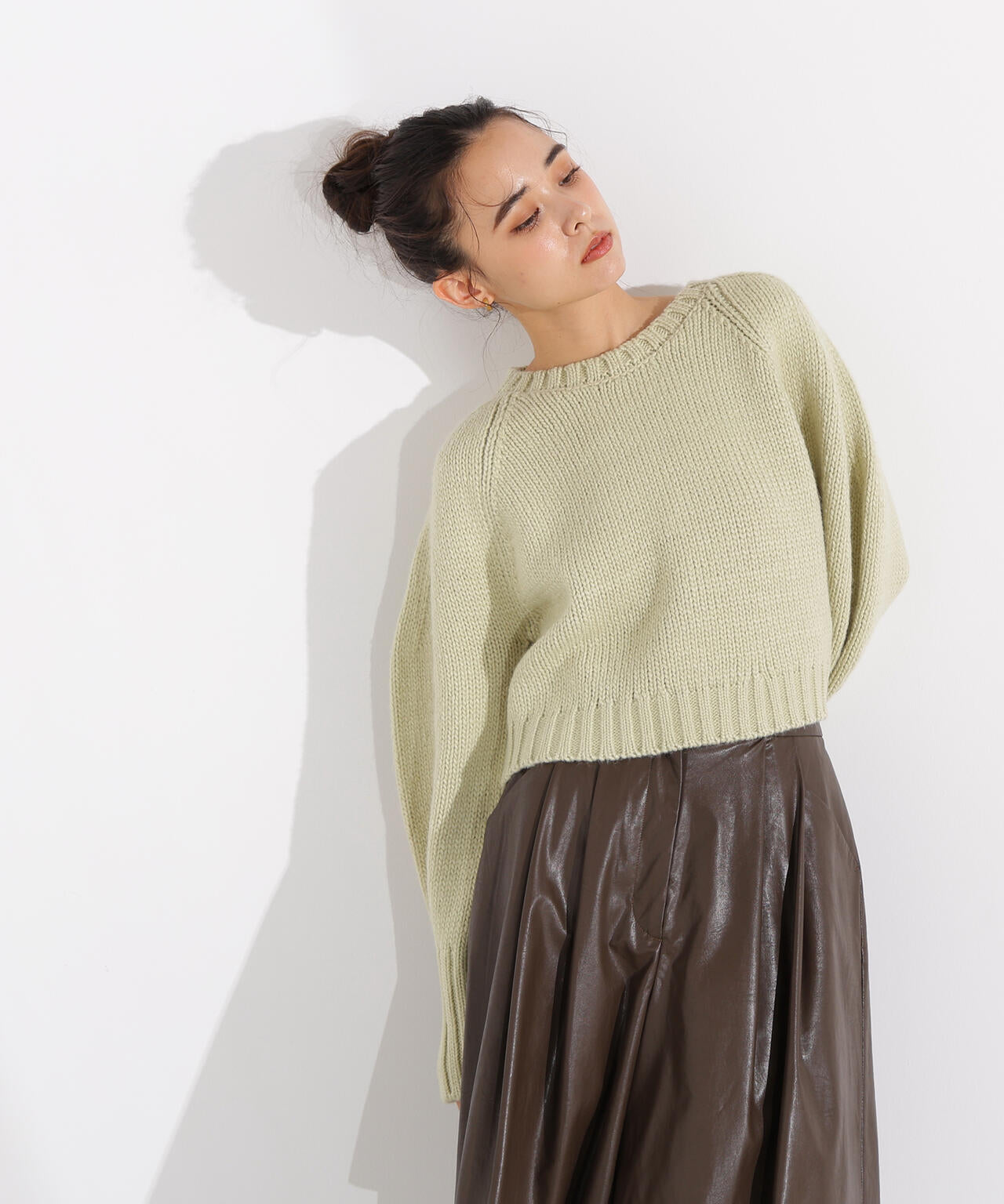 ミドルゲージフォルムニット