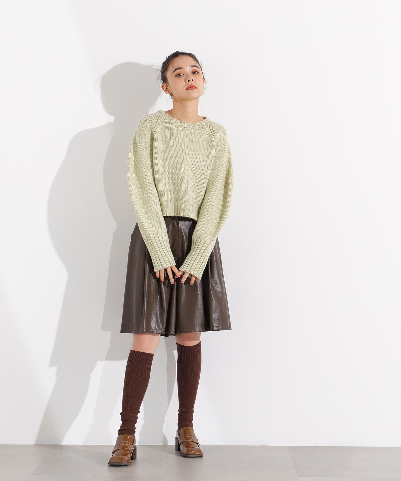 ミドルゲージフォルムニット