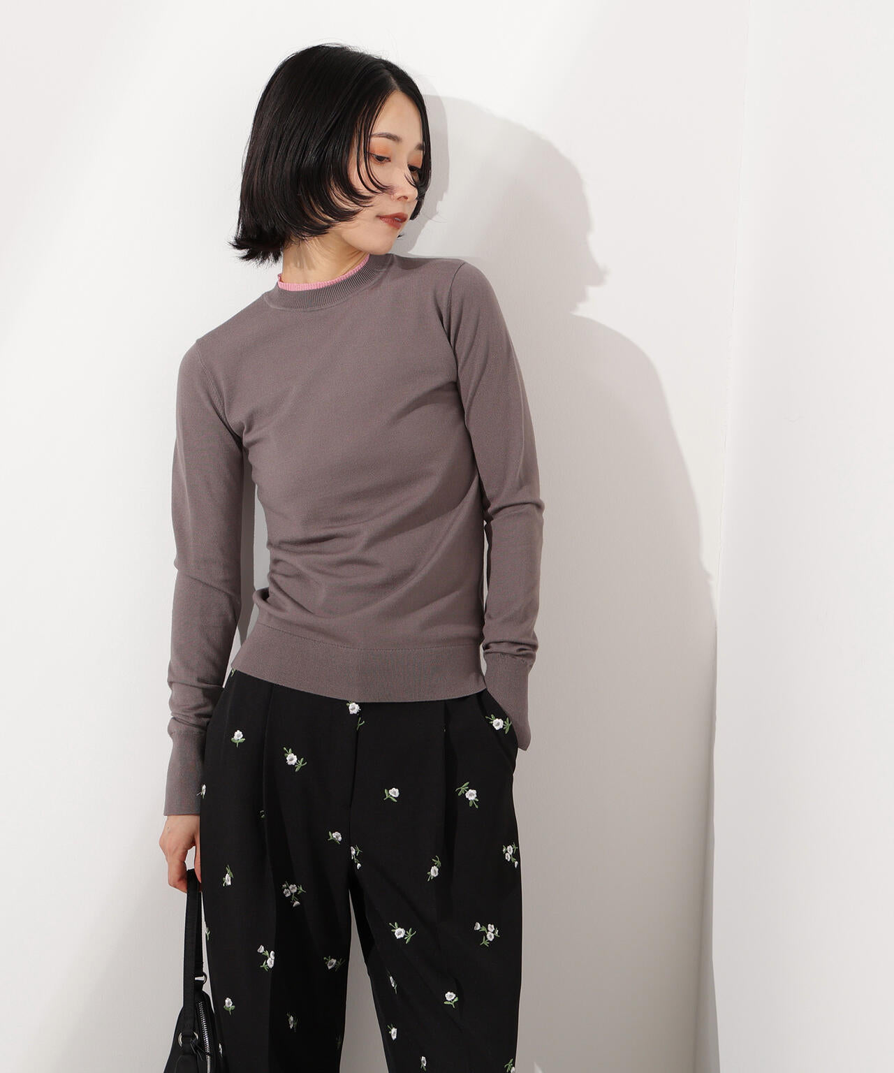 【小室安未さん着用】レイヤード風ニット